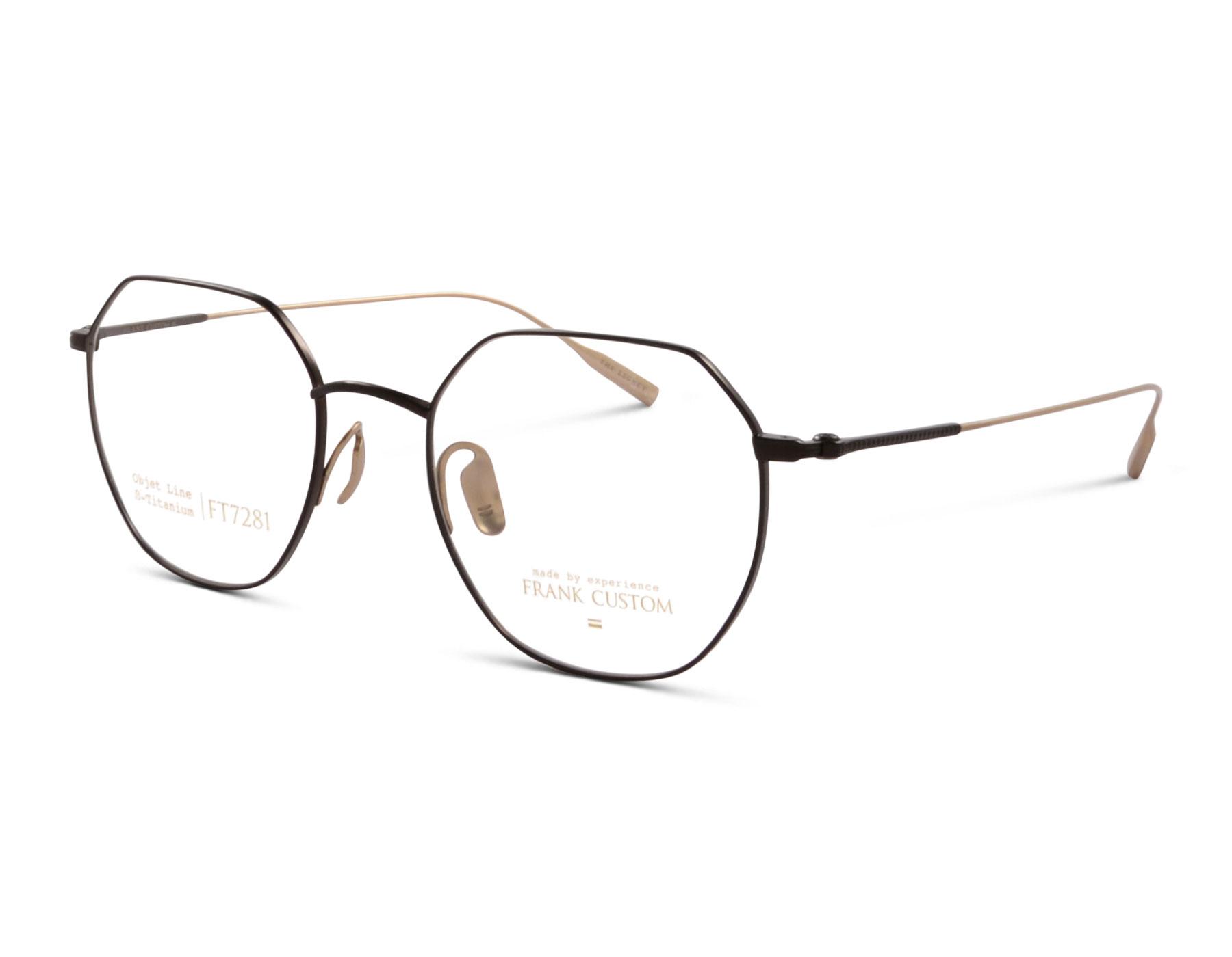 Frank Custom FT7281 2 52  Dark Brown/Gold
