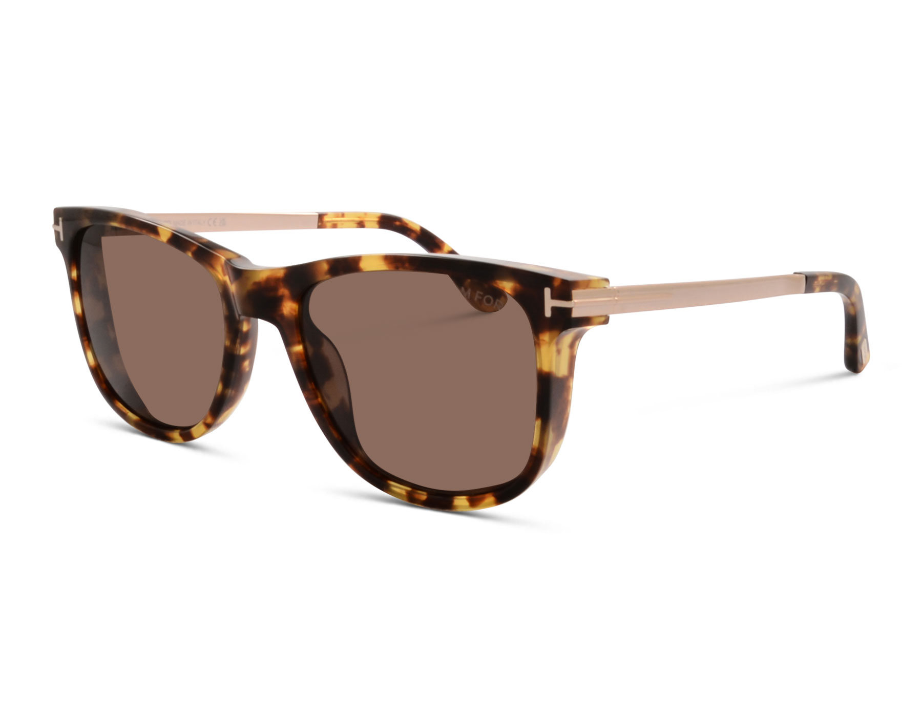 Tom Ford Sinatra TF1104 52E 53 Havanna / Gold