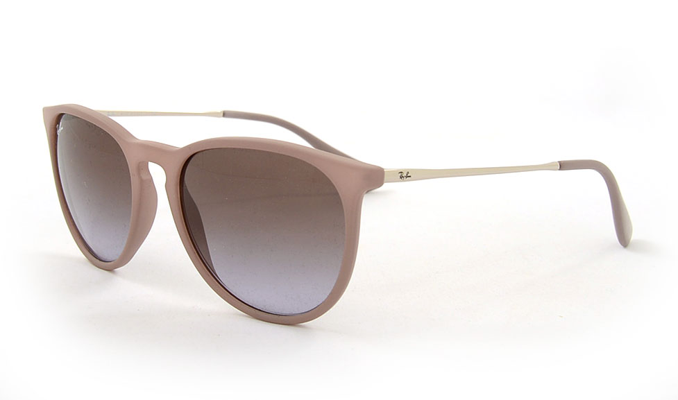 Ray-Ban Erika RB 4171 6000-68 54 Dark Rubber Sana Brown Gradient