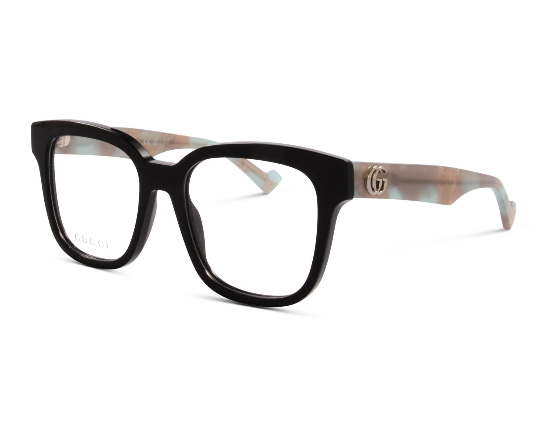 Gucci GG0958O 017 52 Schwarz/Taupe/Türkis