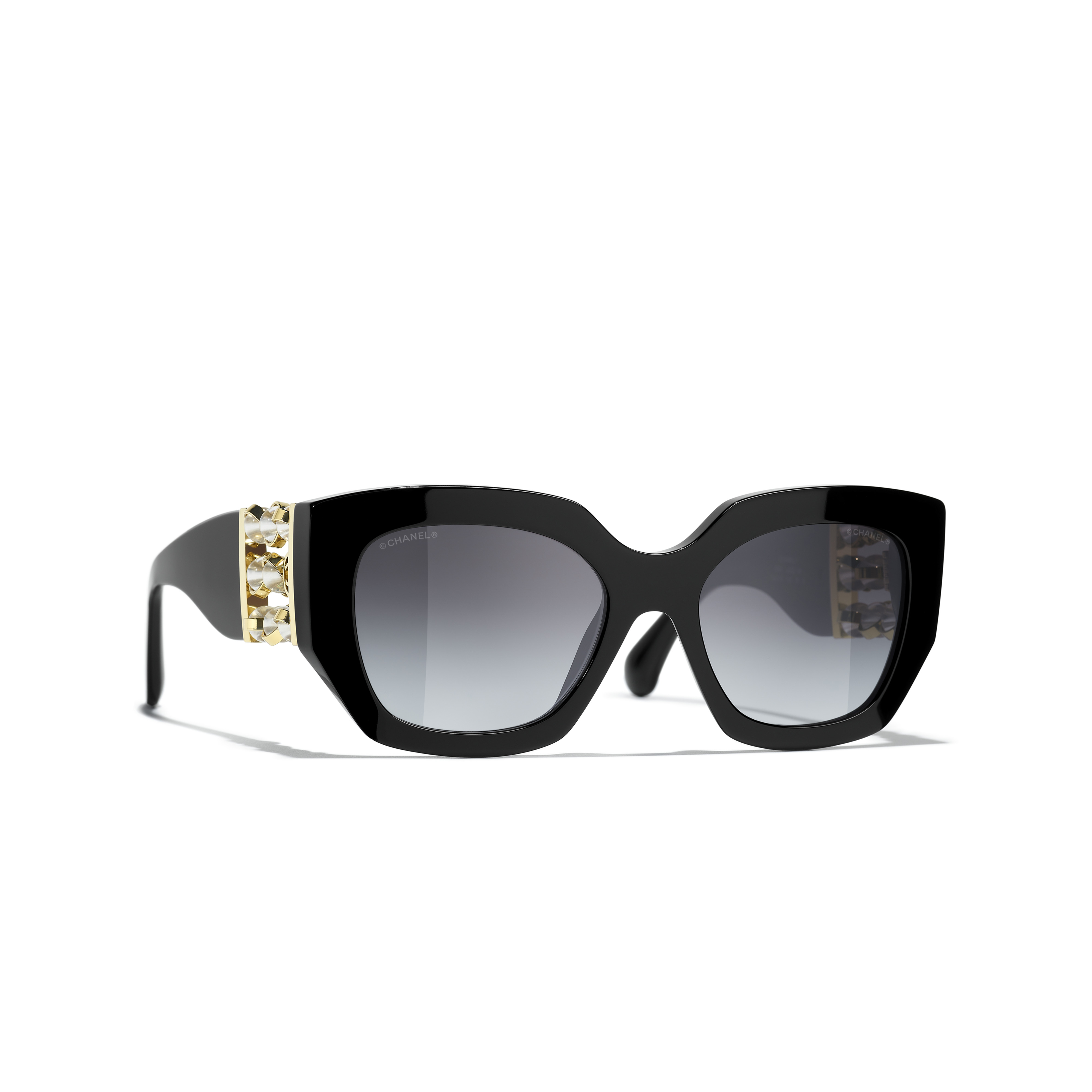 CHANEL Katzenaugenförmige Sonnenbrille