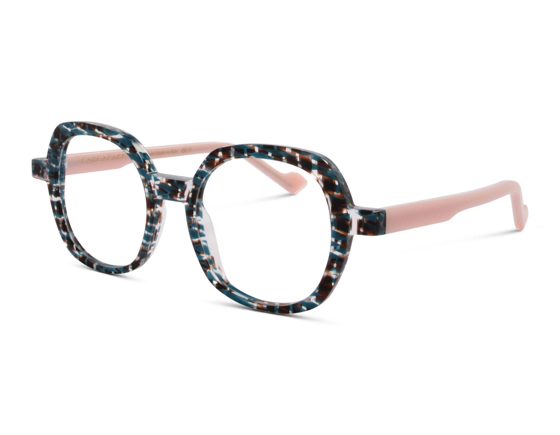 FACE A FACE PHOEBE 2 6304 50 Petrol/Braun/Rosa/Transparent
