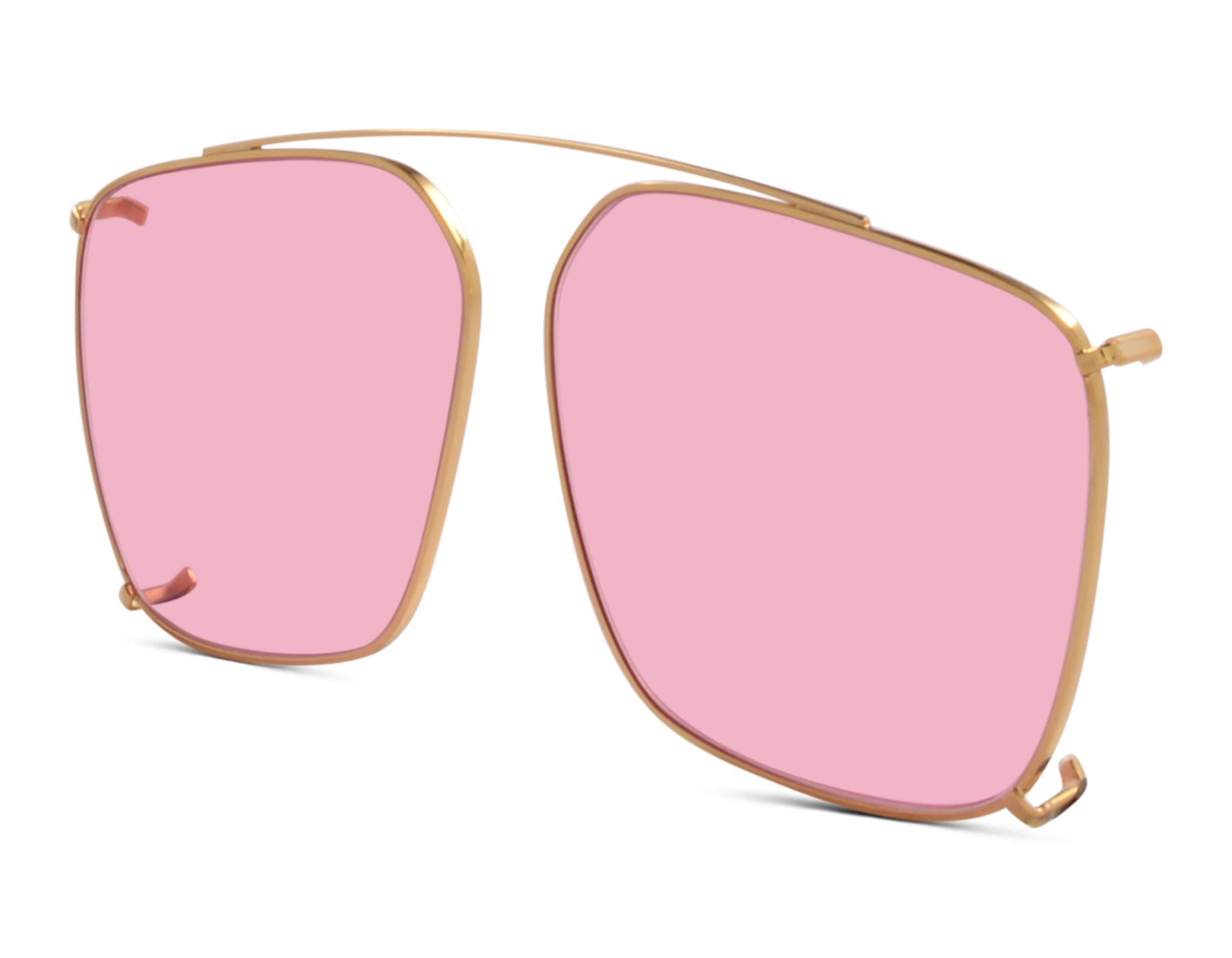 Kador Clip-On Big 1 Gold/Pink