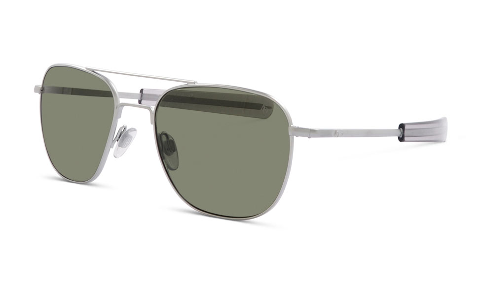 American Optical Original Pilot Matte Silver 55