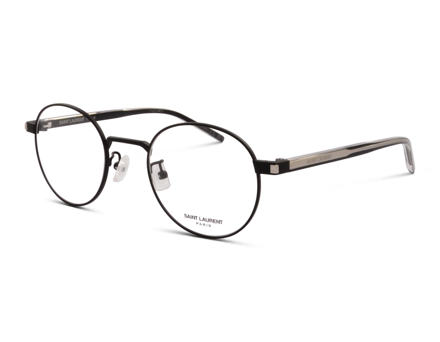Saint Laurent SL 848/J 001 49 Schwarz matt/Silber