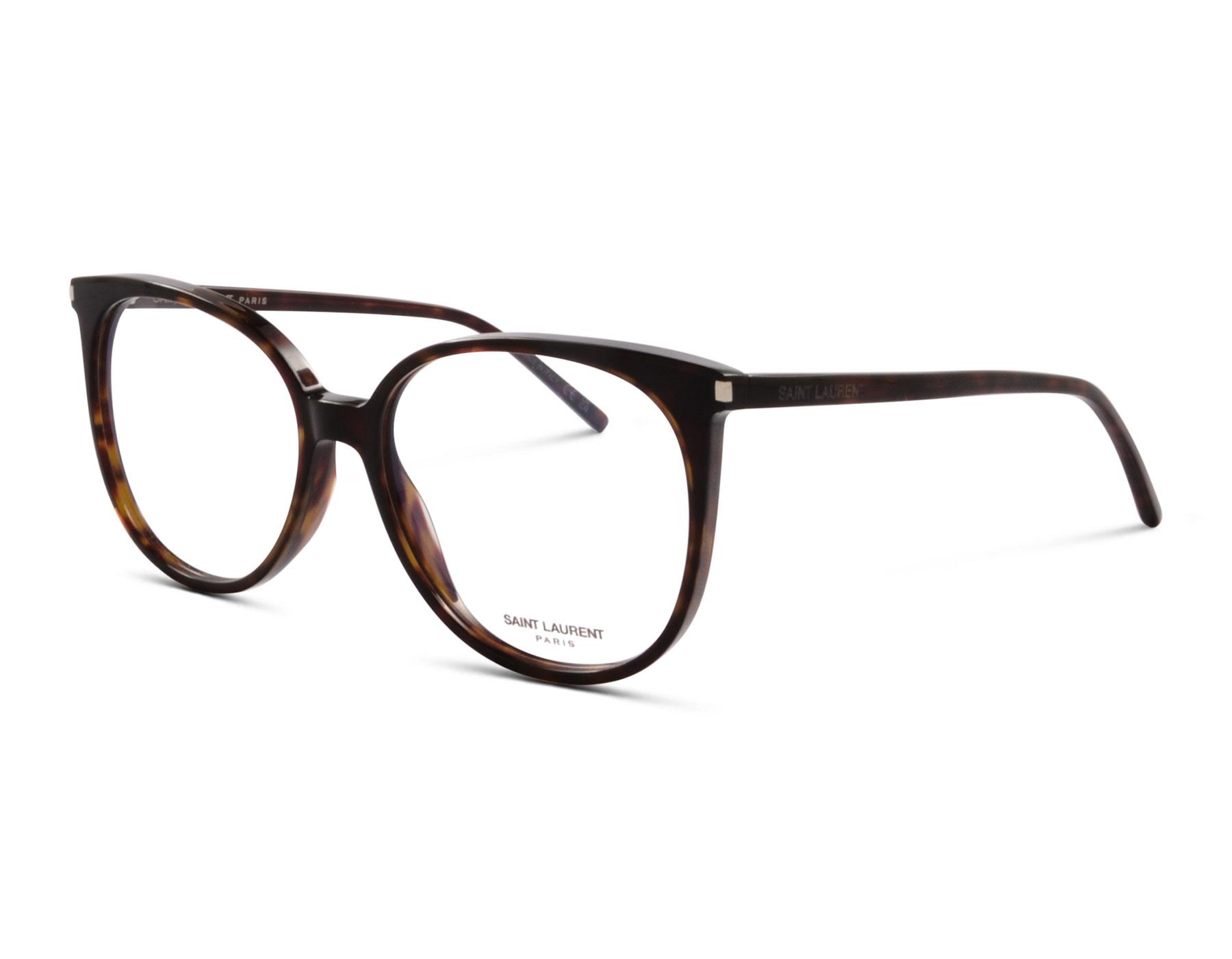 Saint Laurent SL 39 003 54 Dunkelbraun Havanna