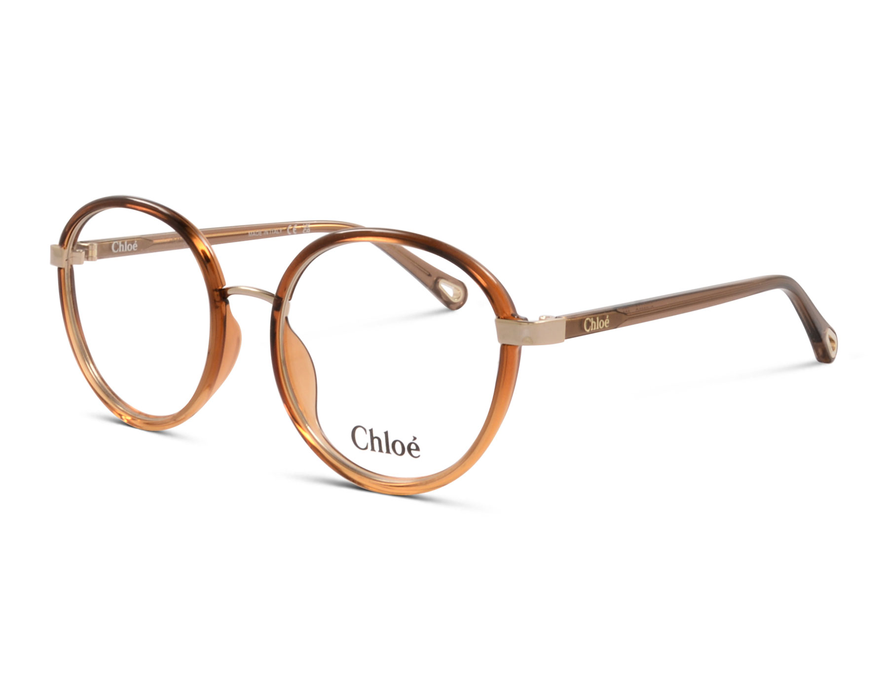 Chloé CH0033O 008 51 Braun / Beige Transparent