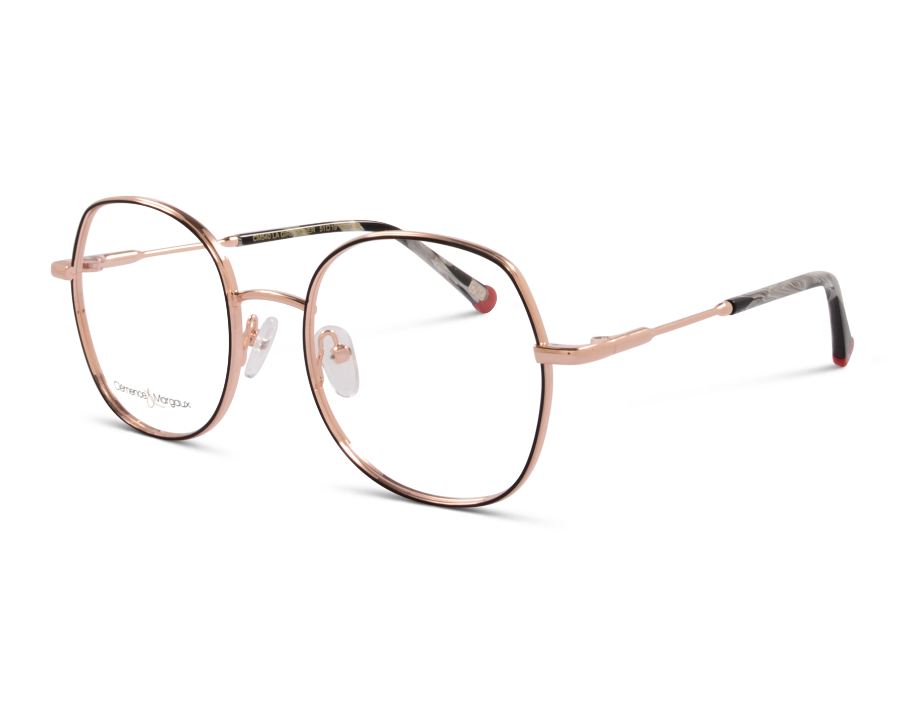 Clémence & Margaux LA GIRL POWER CM540 1B 51 Schwarz/Roségold