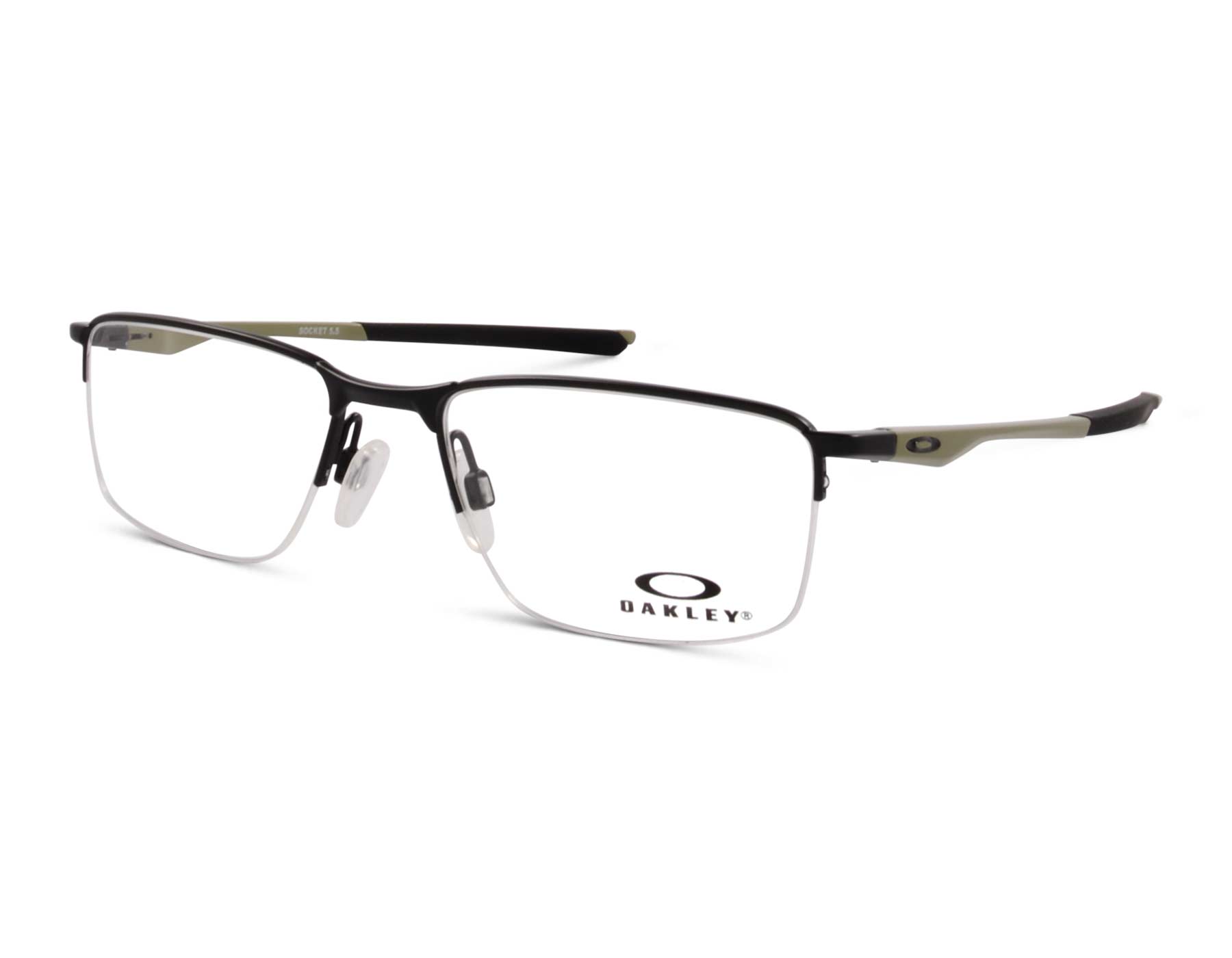 Oakley Socket 5.5 3218-1652 52 Schwarz / Grün