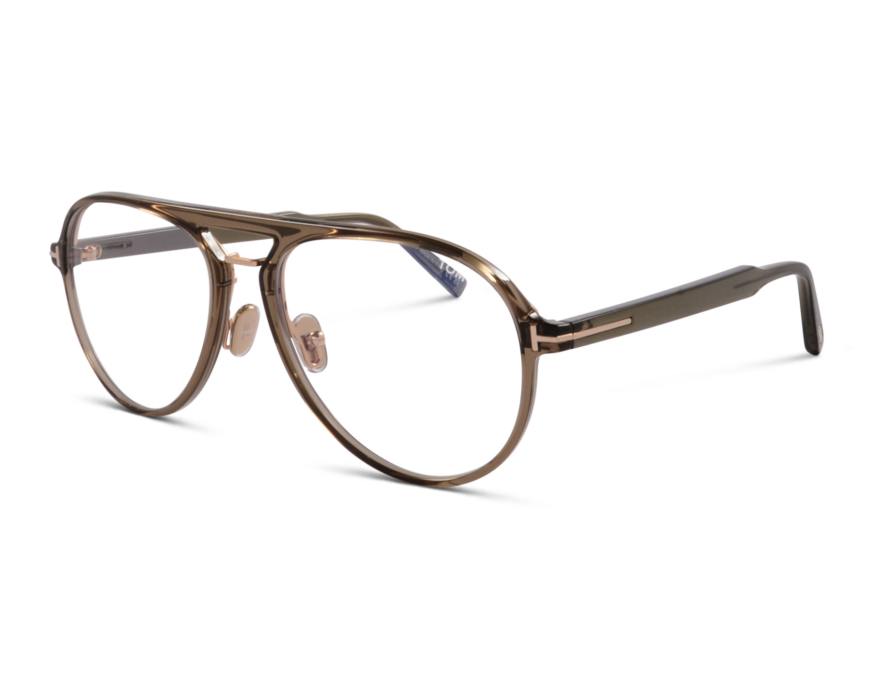 Tom Ford TF5981-B 093 57 Transparentes Braun