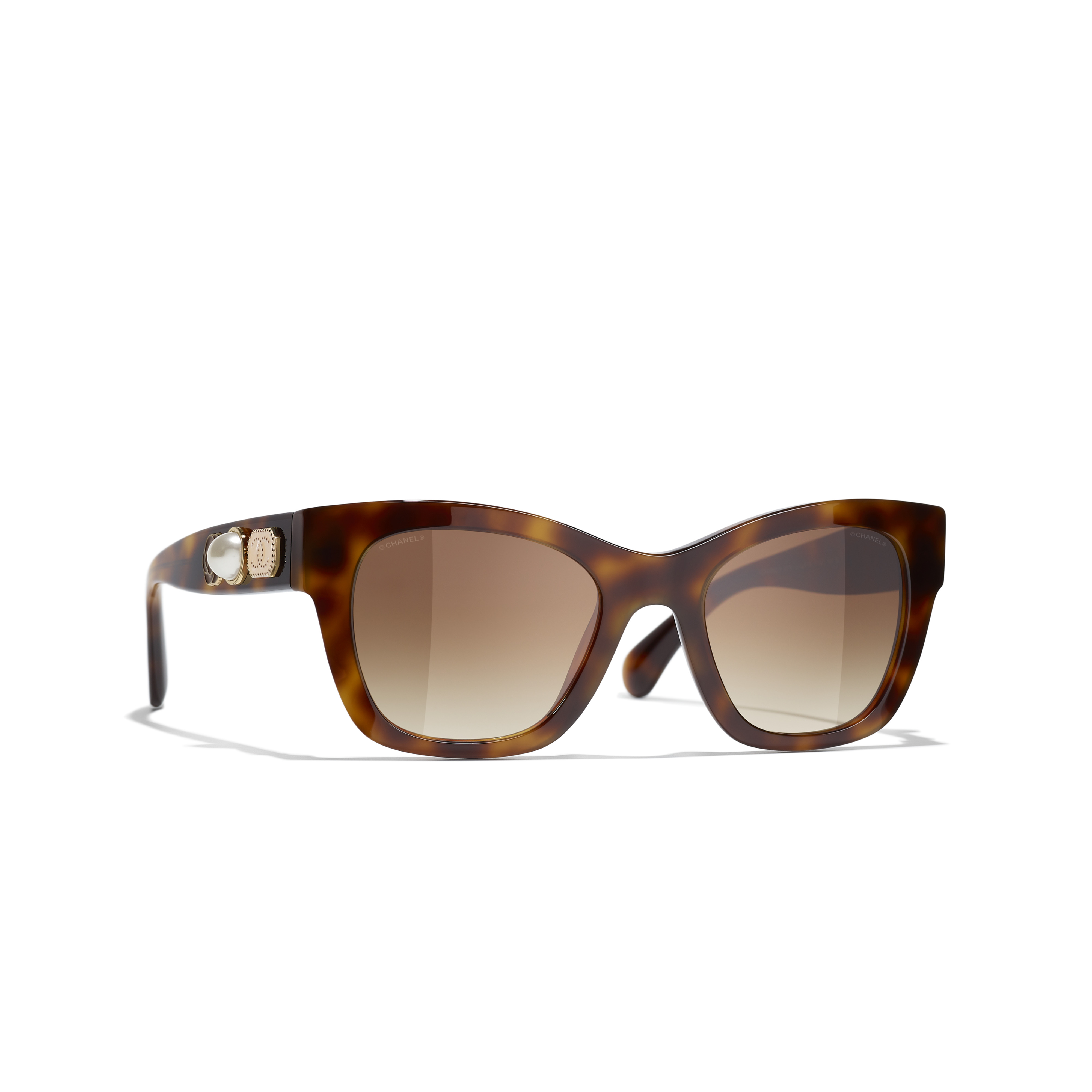 CHANEL Quadratische Sonnenbrille