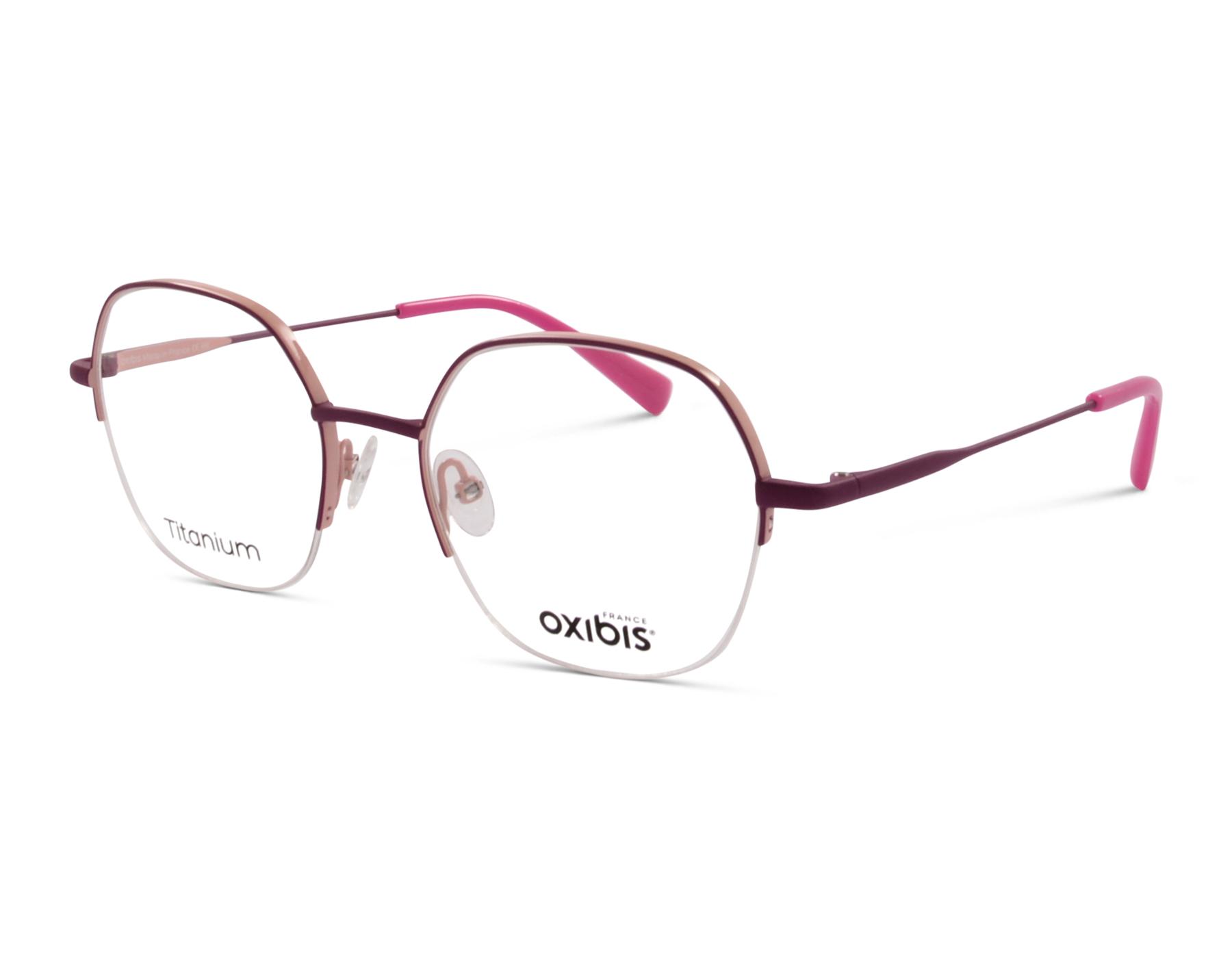 Oxibis CRUSH CR10C2 51 "amarante" Pflaume - "organza" Rosa