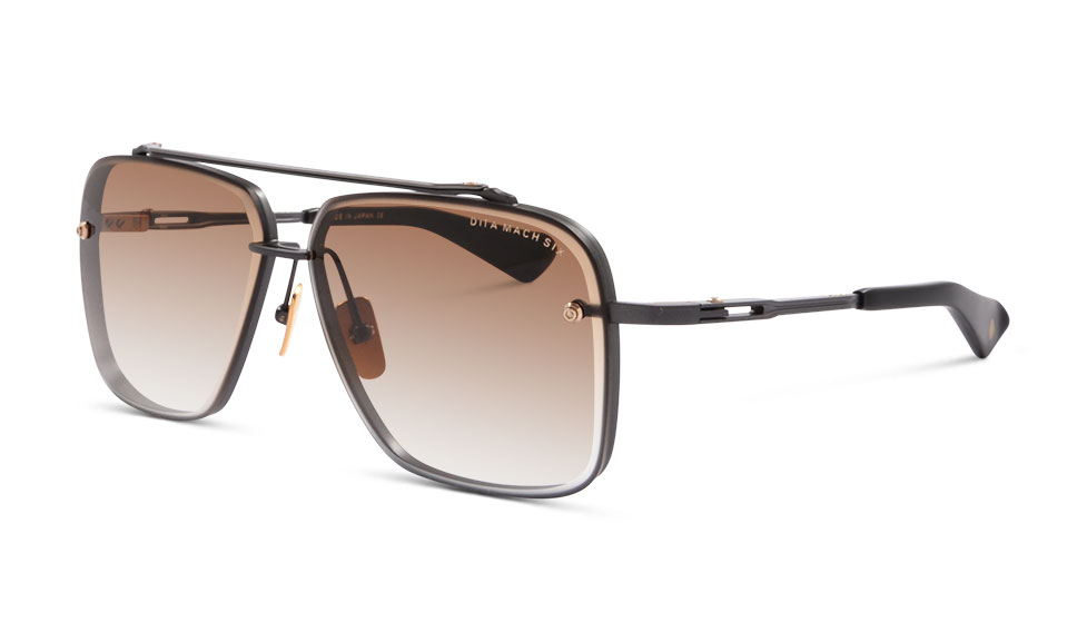 Dita Mach-Six DTS121 BLK-BLK 62 Grau Matt