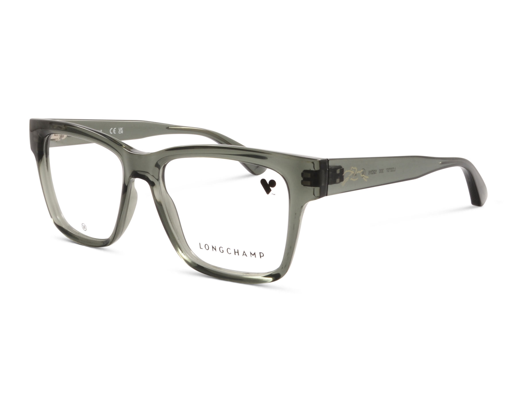 Longchamp LO2737 300 52 Grün/Transparent | 1020006
