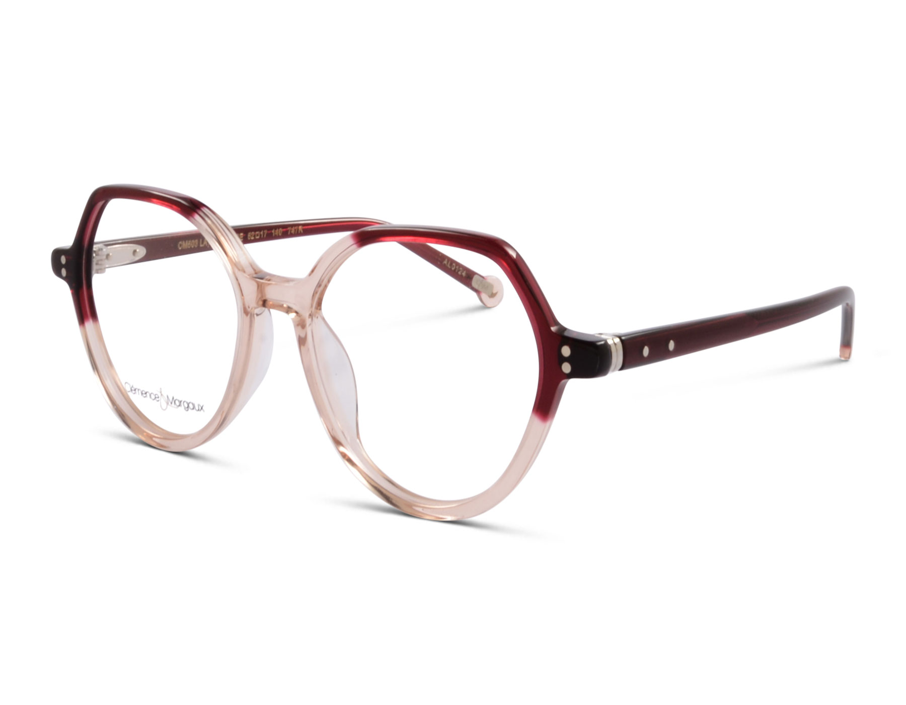Clémence & Margaux La Novatrice CM503 747R 52 Rot / Transparent