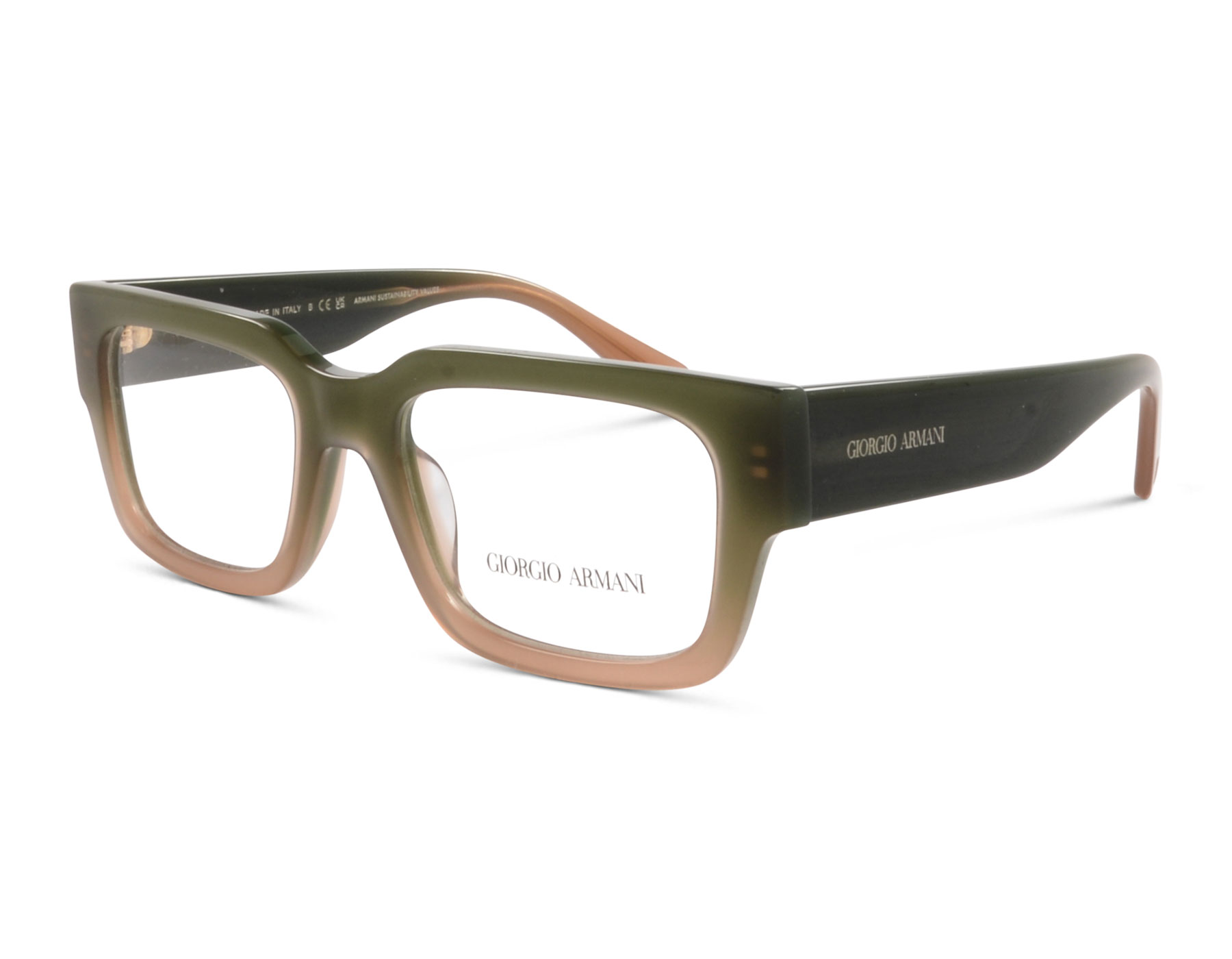 Giorgio Armani AR7243-U 5982 53 Grün/Orange