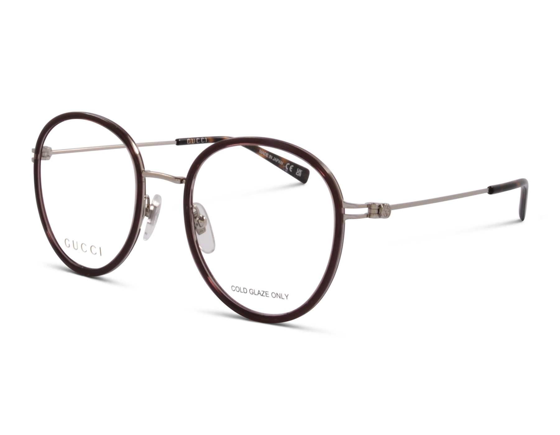 Gucci GG1851OA 004 50 Braun/Silber