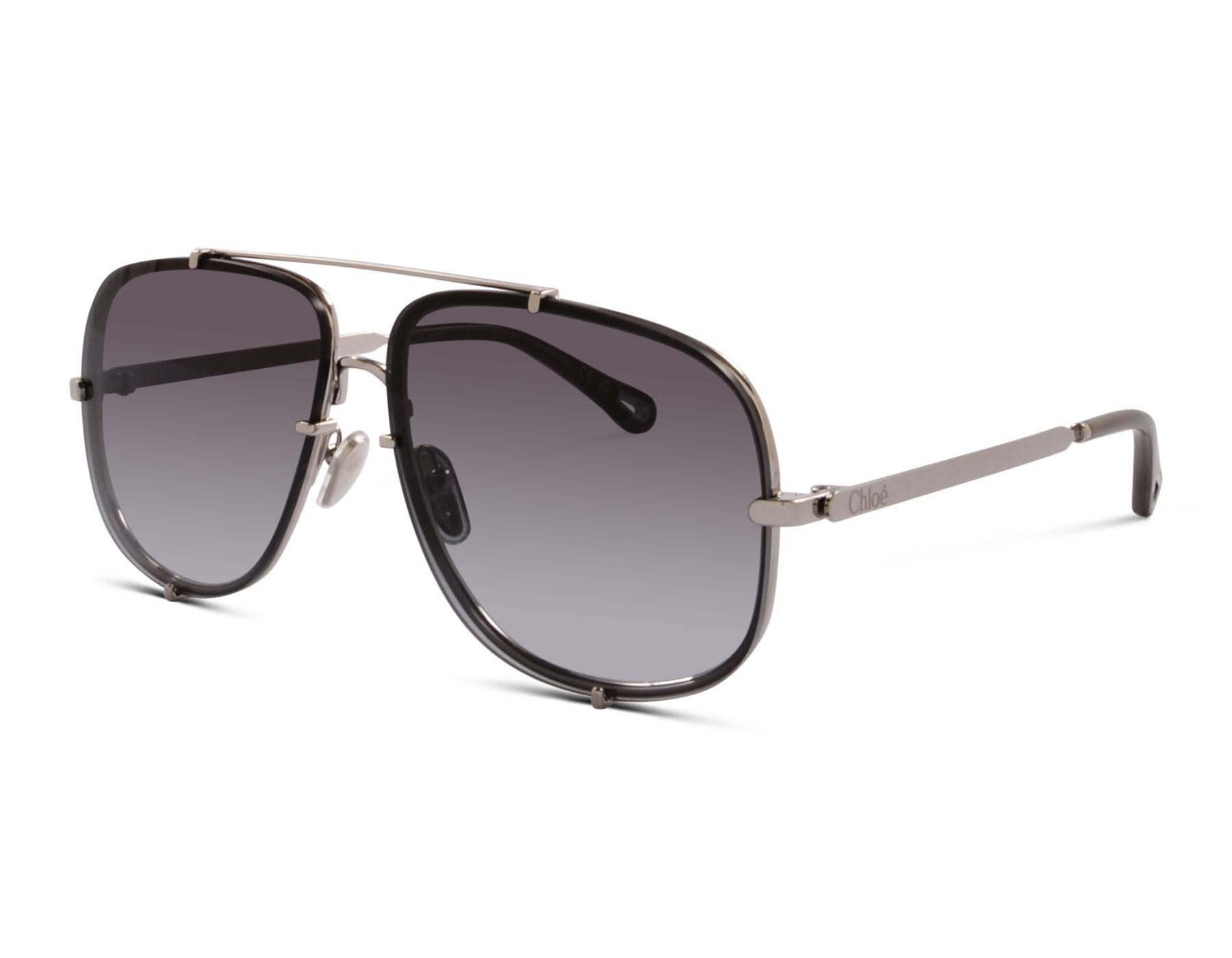Chloé CH0348S 002 62 Silber/Schwarz