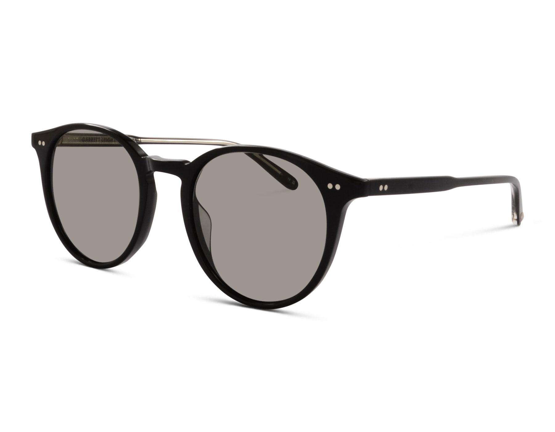 GARRETT LEIGHT CLUNE SUN BK/SFPGY 49 Black/Semi-Flat Pure Grey