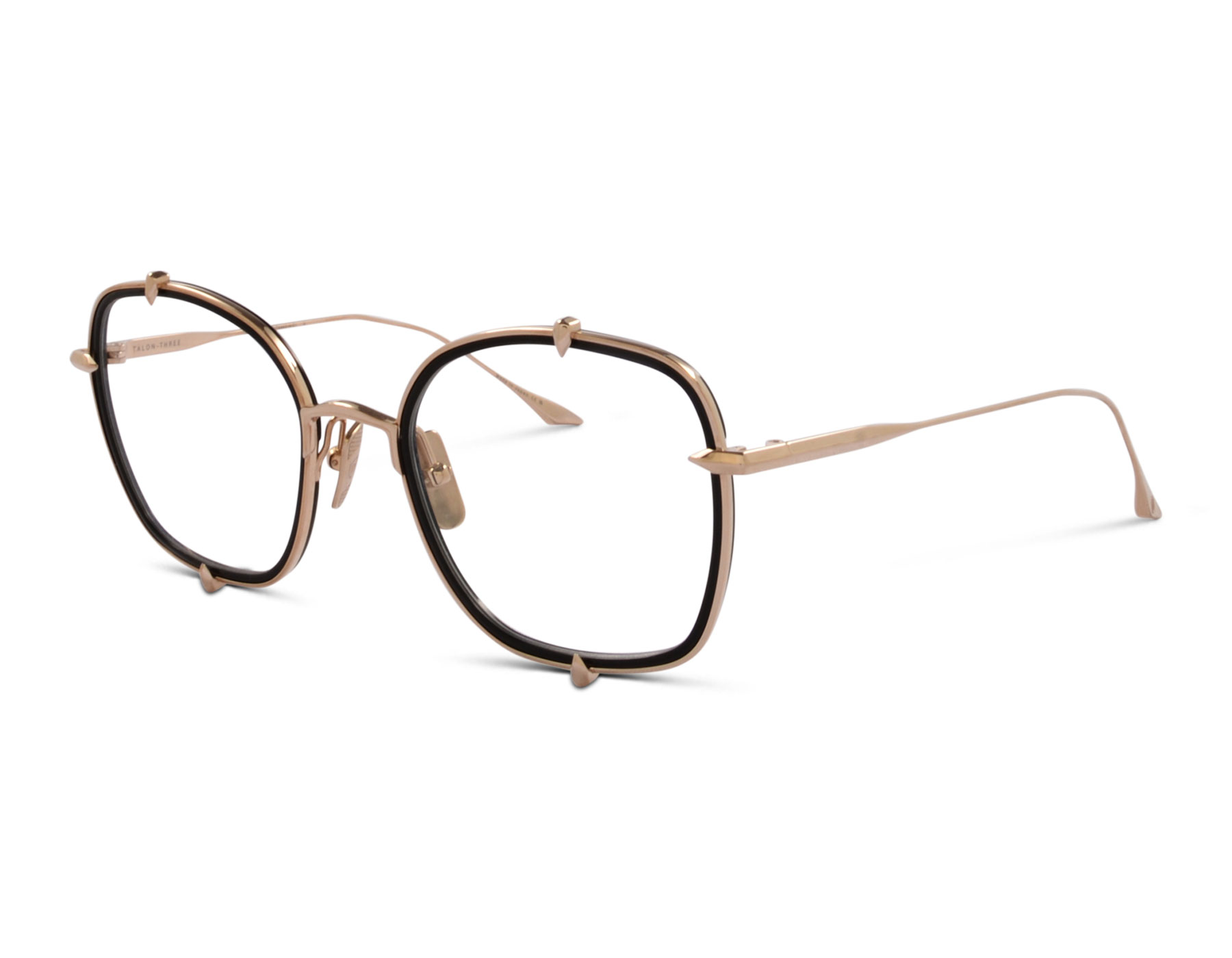 DITA TALON-THREE DTX442-A-01 52 Black - White Gold