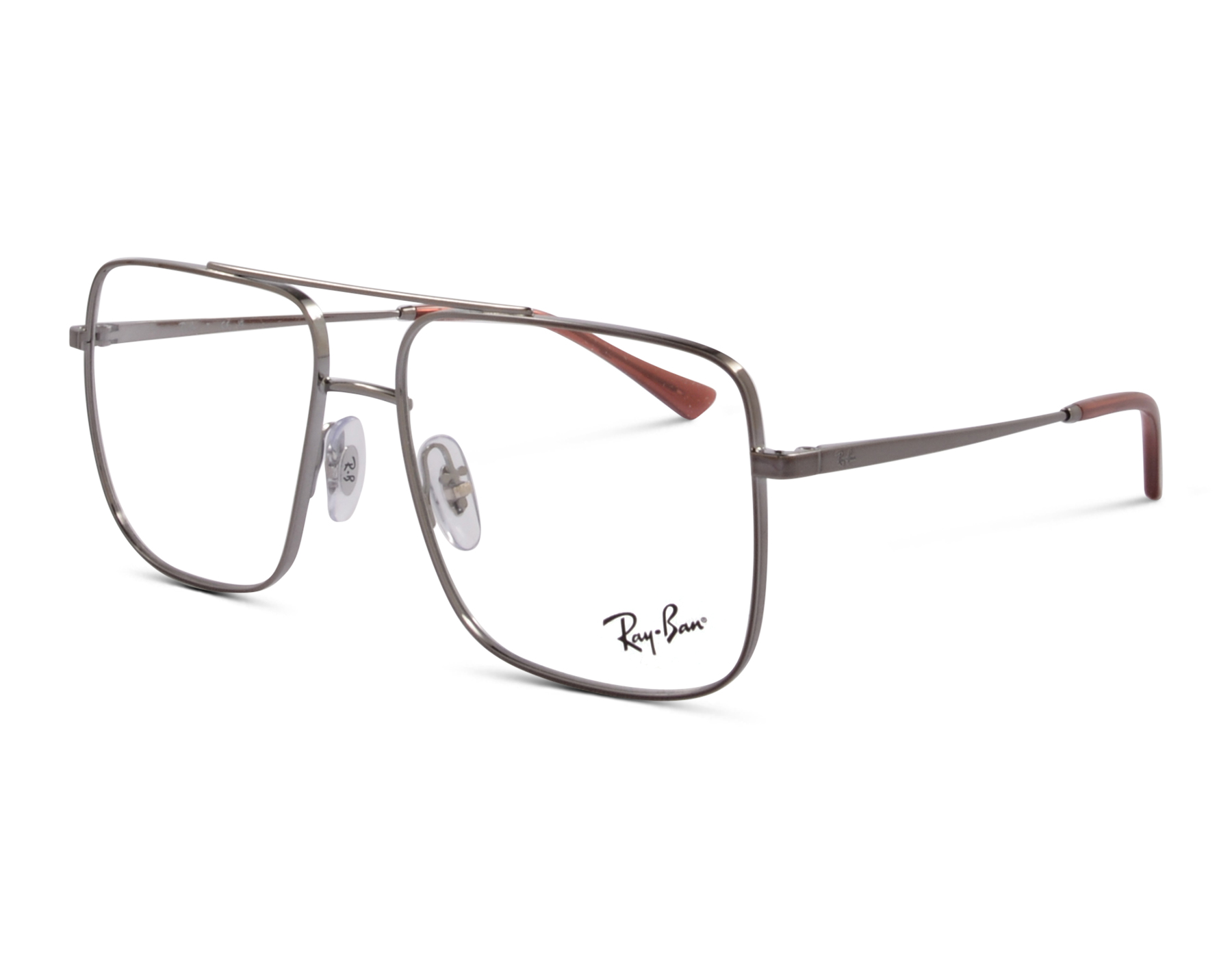 Ray-Ban RB3758V 2502 56 Gunmetal/Rot