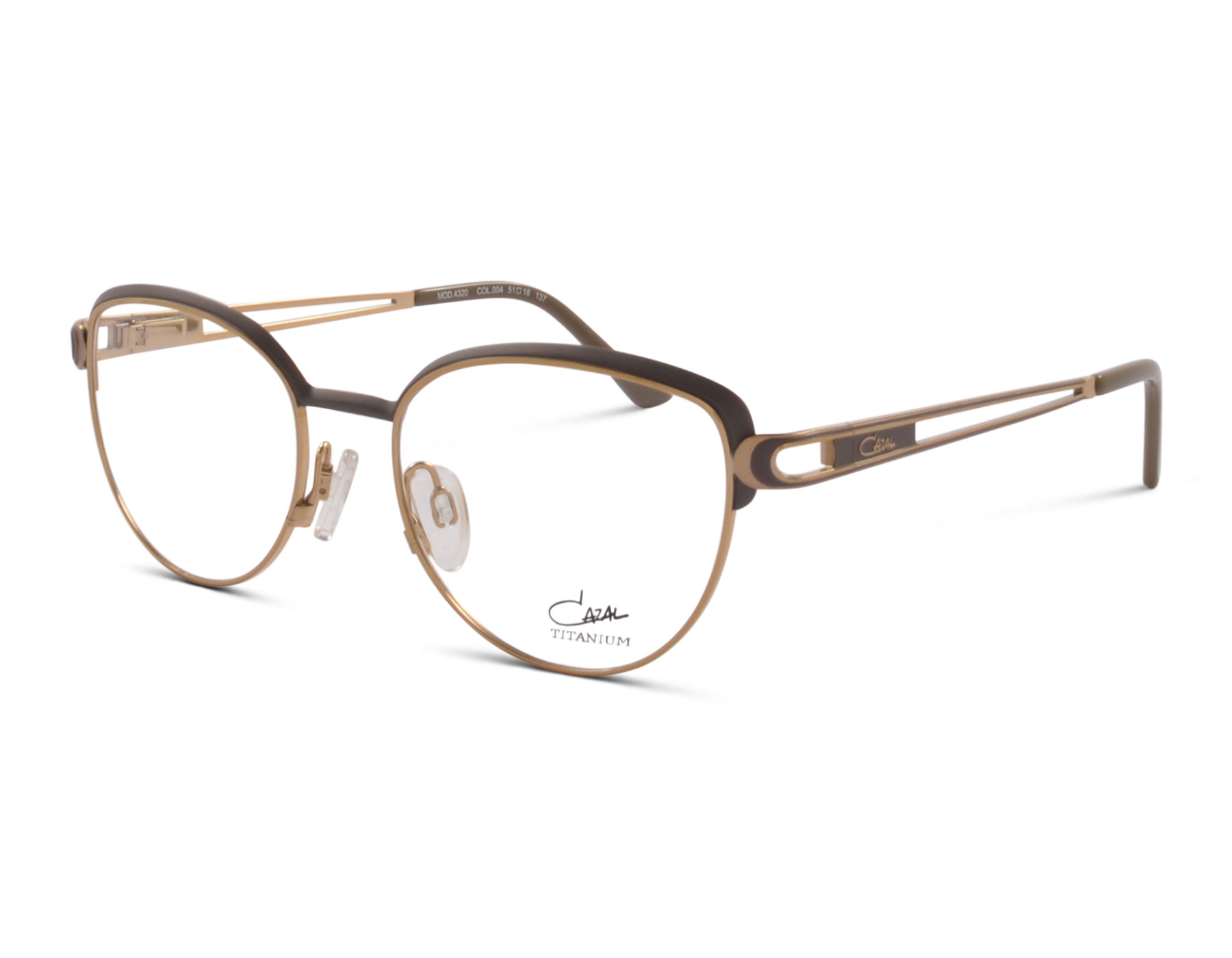 Cazal 4320 004 51 Kieselgrau/Gold