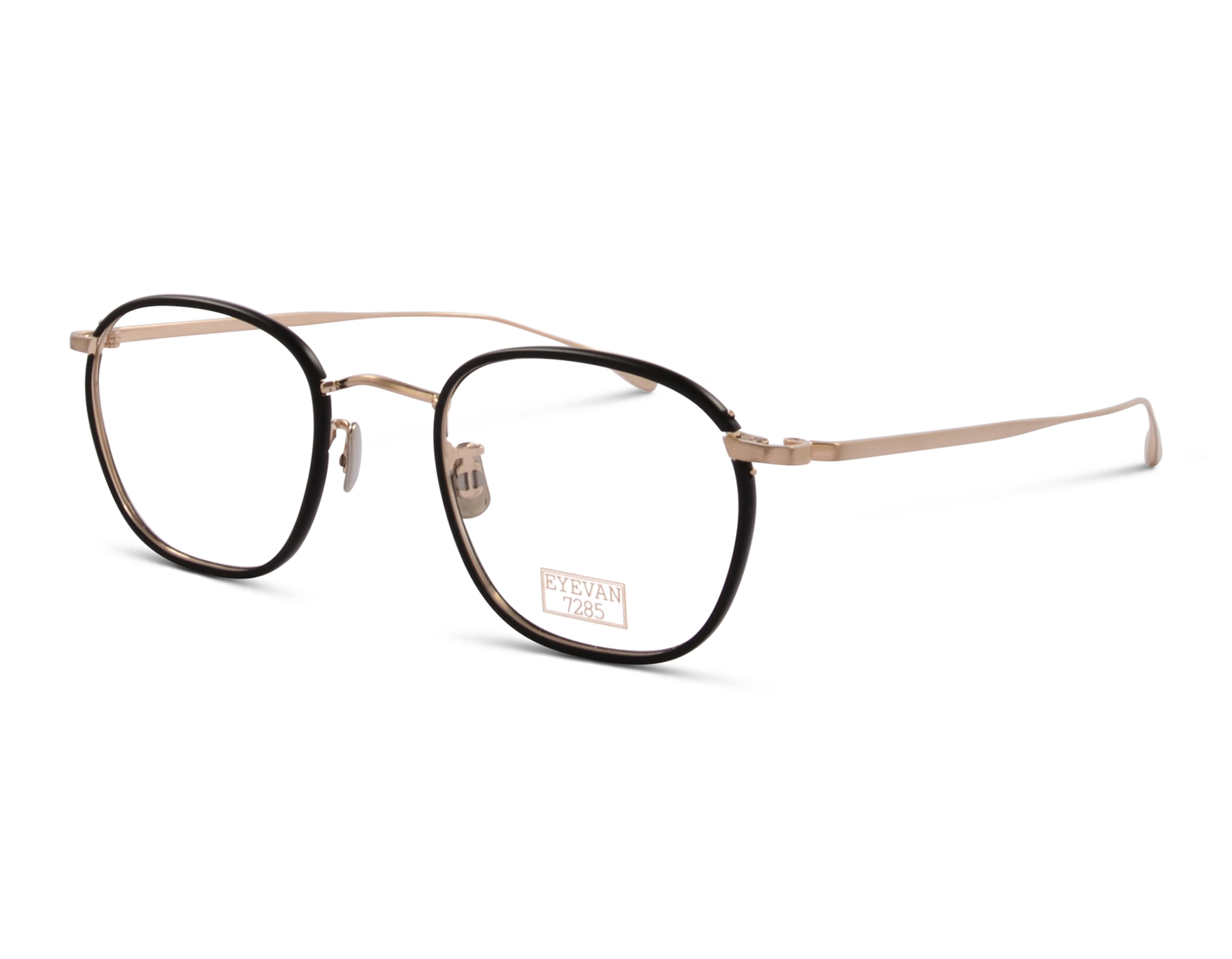 Eyevan 1008 112911 48 Schwarz/Goldfarben