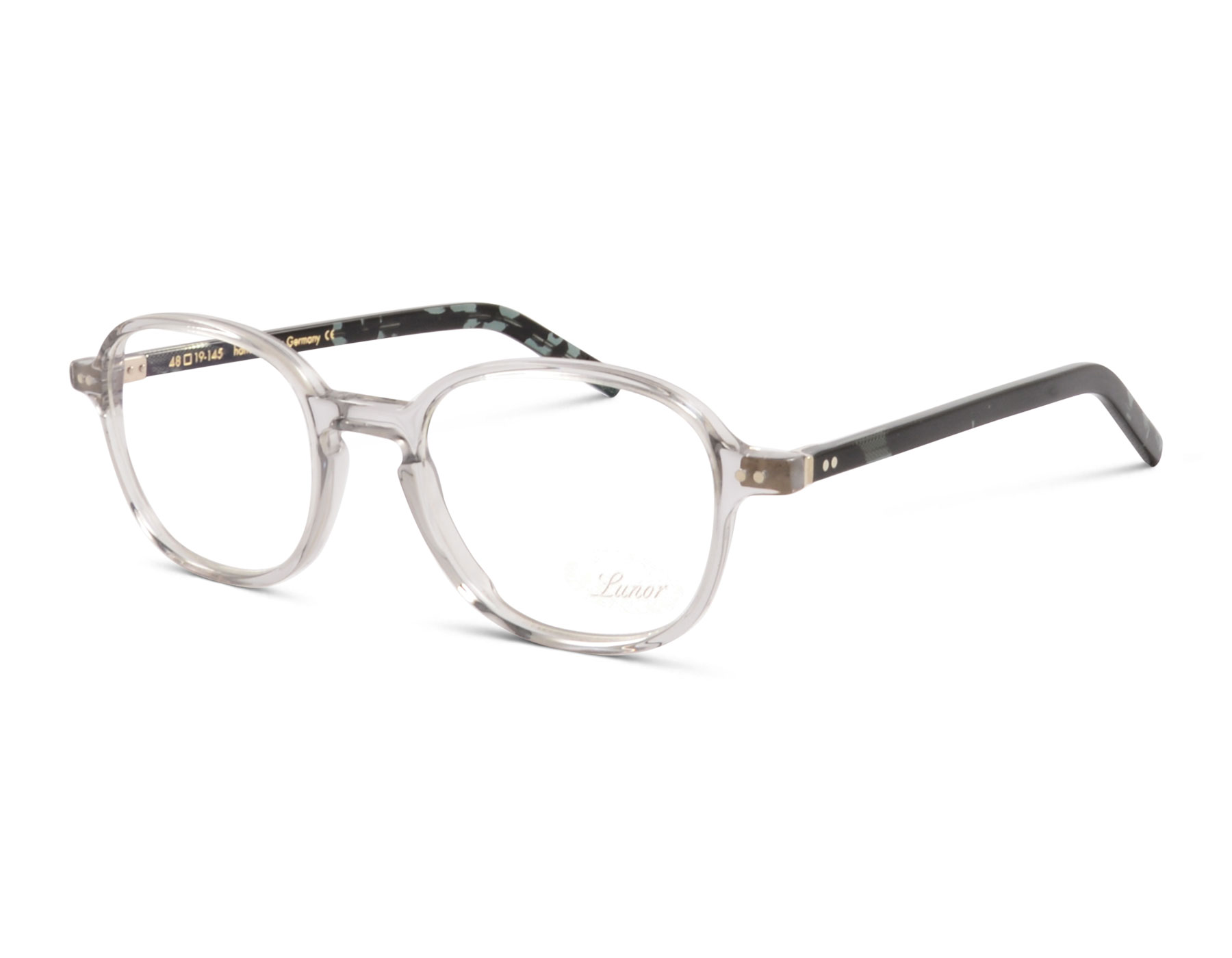 Lunor A12 Mod 508 col 63 48 Hellgrau Transparent / Havanna Grün