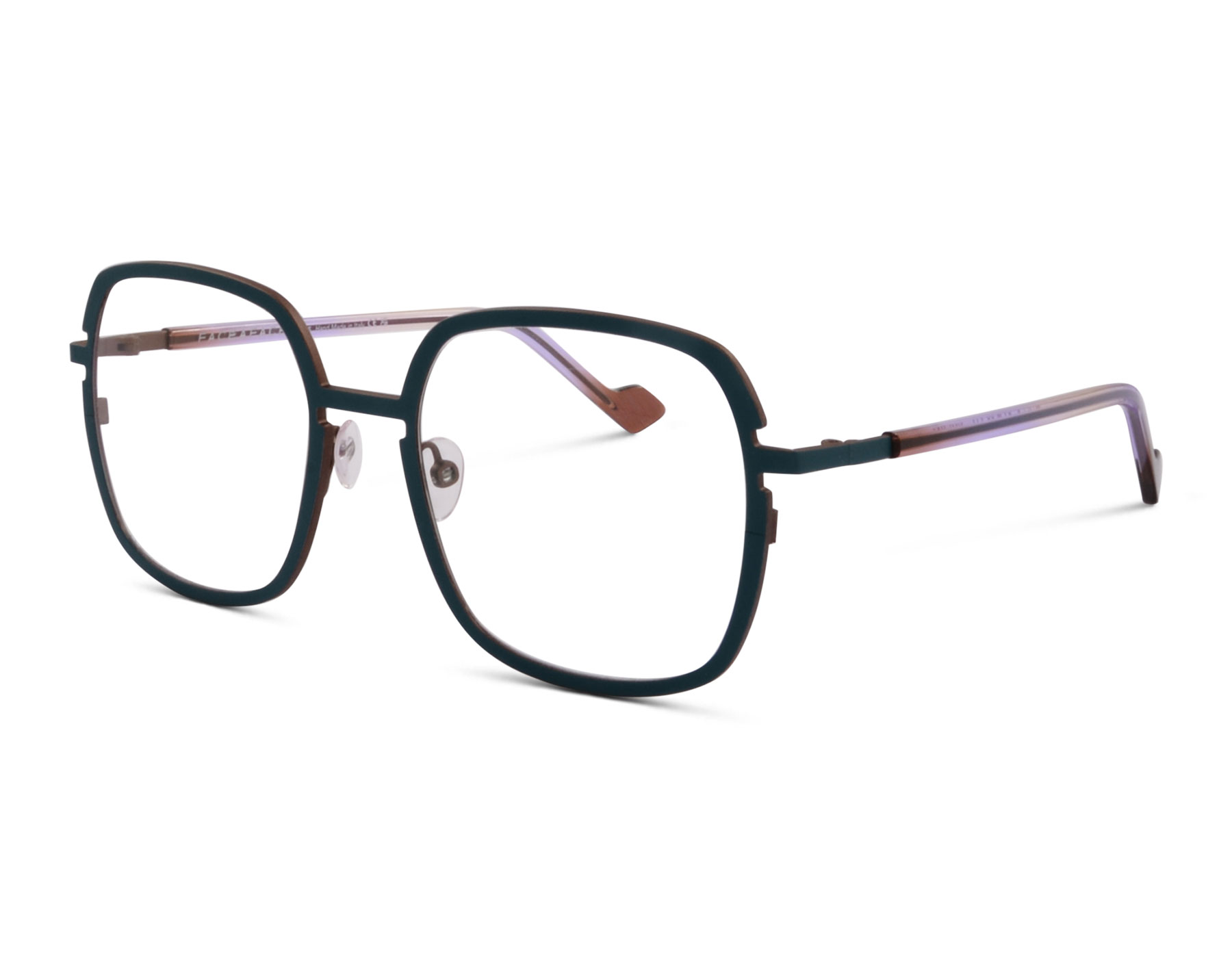 FACE A FACE TWILL 2 9445 54 Petrol/Braun