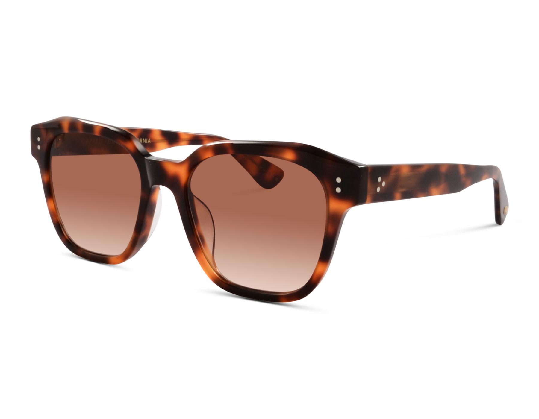 GARRETT LEIGHT PALMERA SUN 53 Woodglen Tortoise/Semi-Flat Brunette Gradient