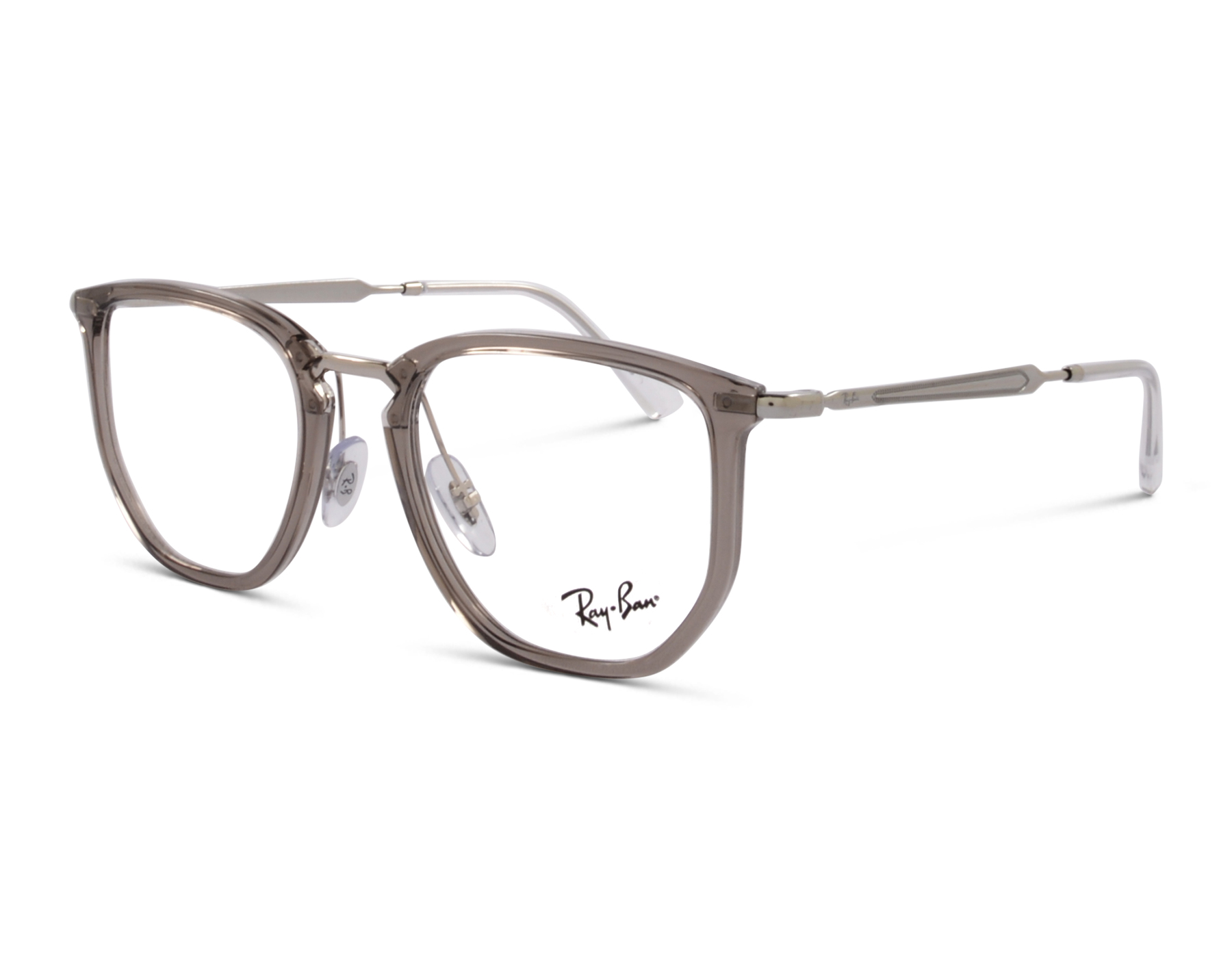Ray-Ban RB4451V 8125 50 Grau/Transparent/Silberfarben