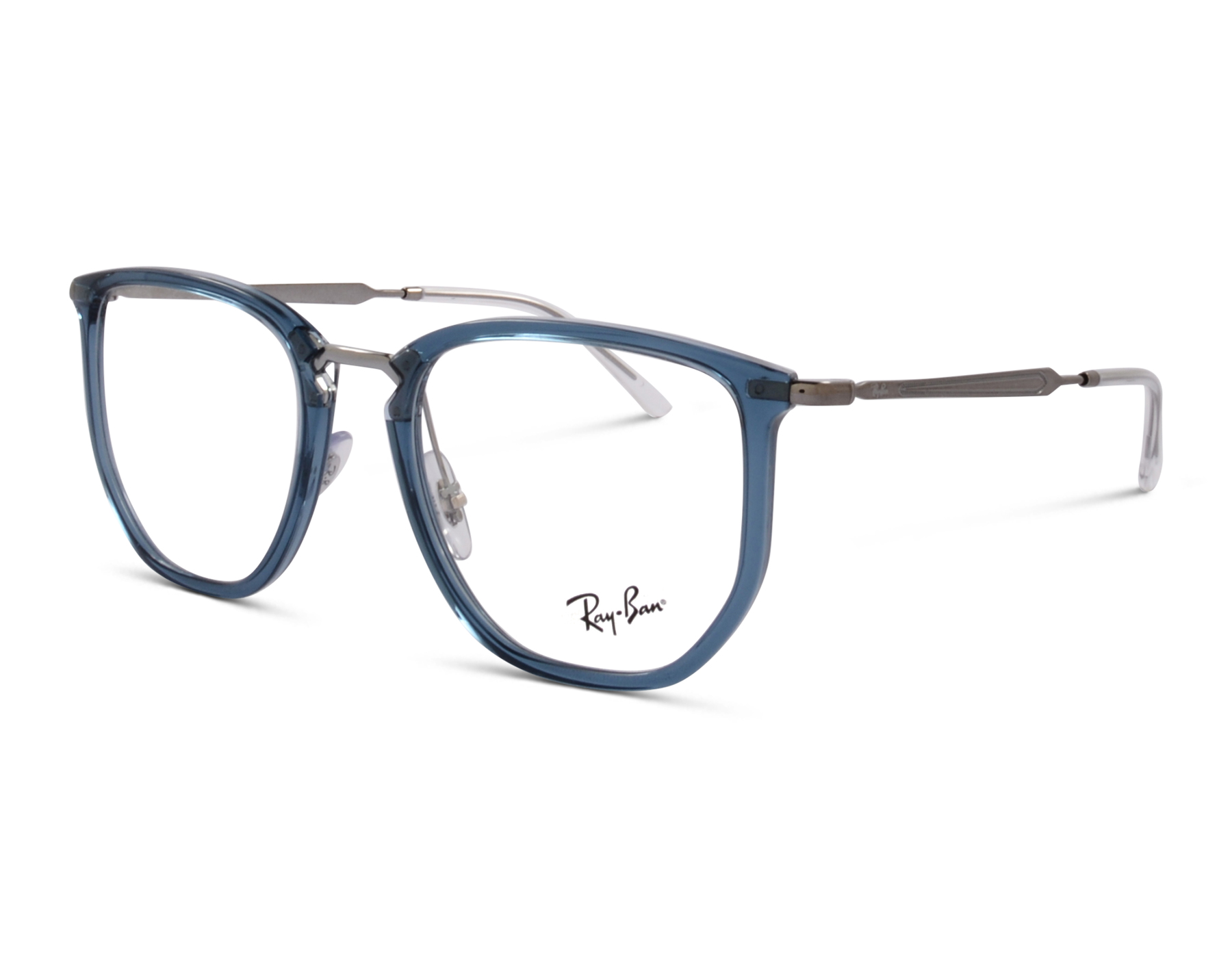 Ray-Ban RB4451V 8426 53 Blau/Transparent/Silberfarben
