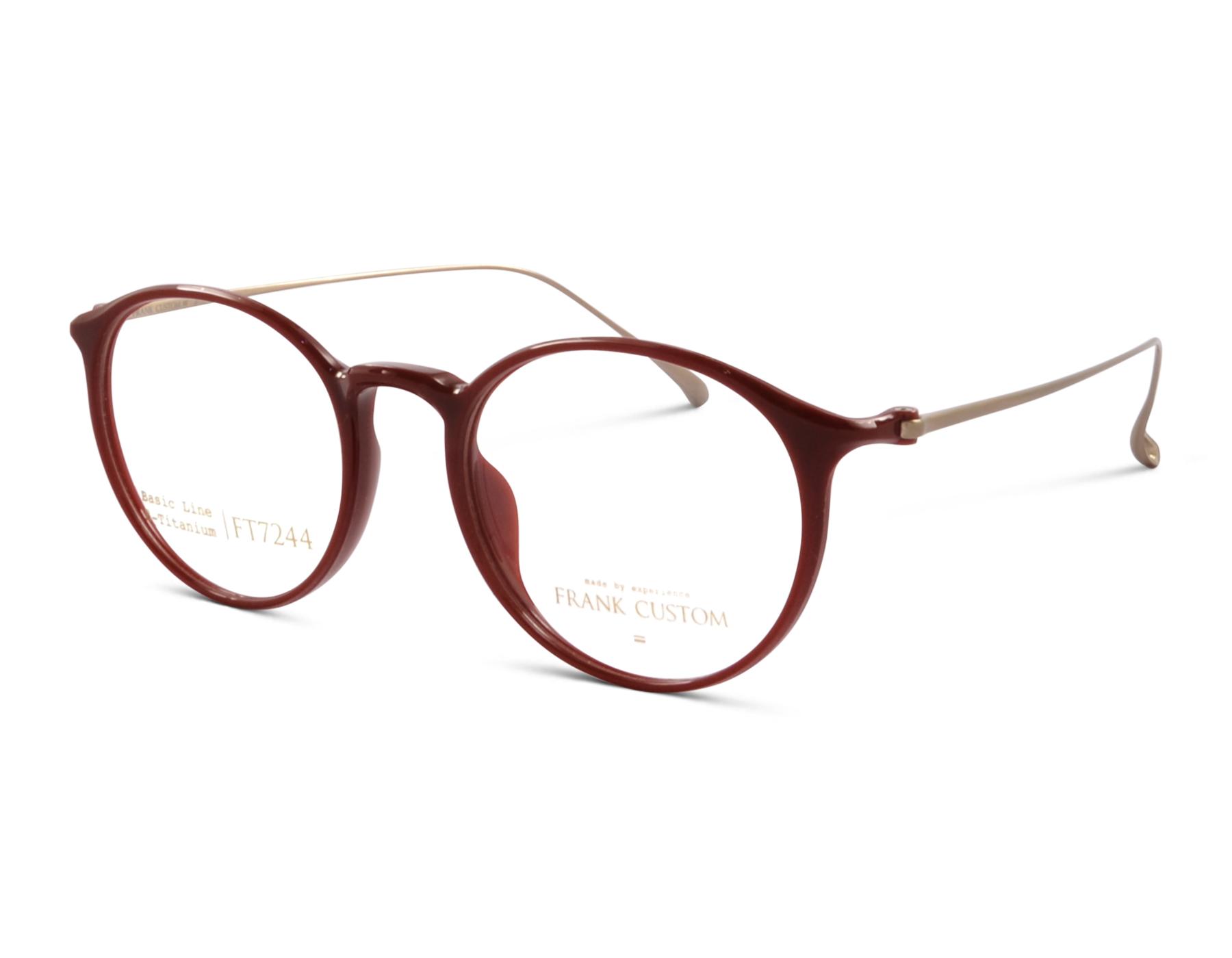 Frank Custom FT7244 37 46 Rot/Gold matt