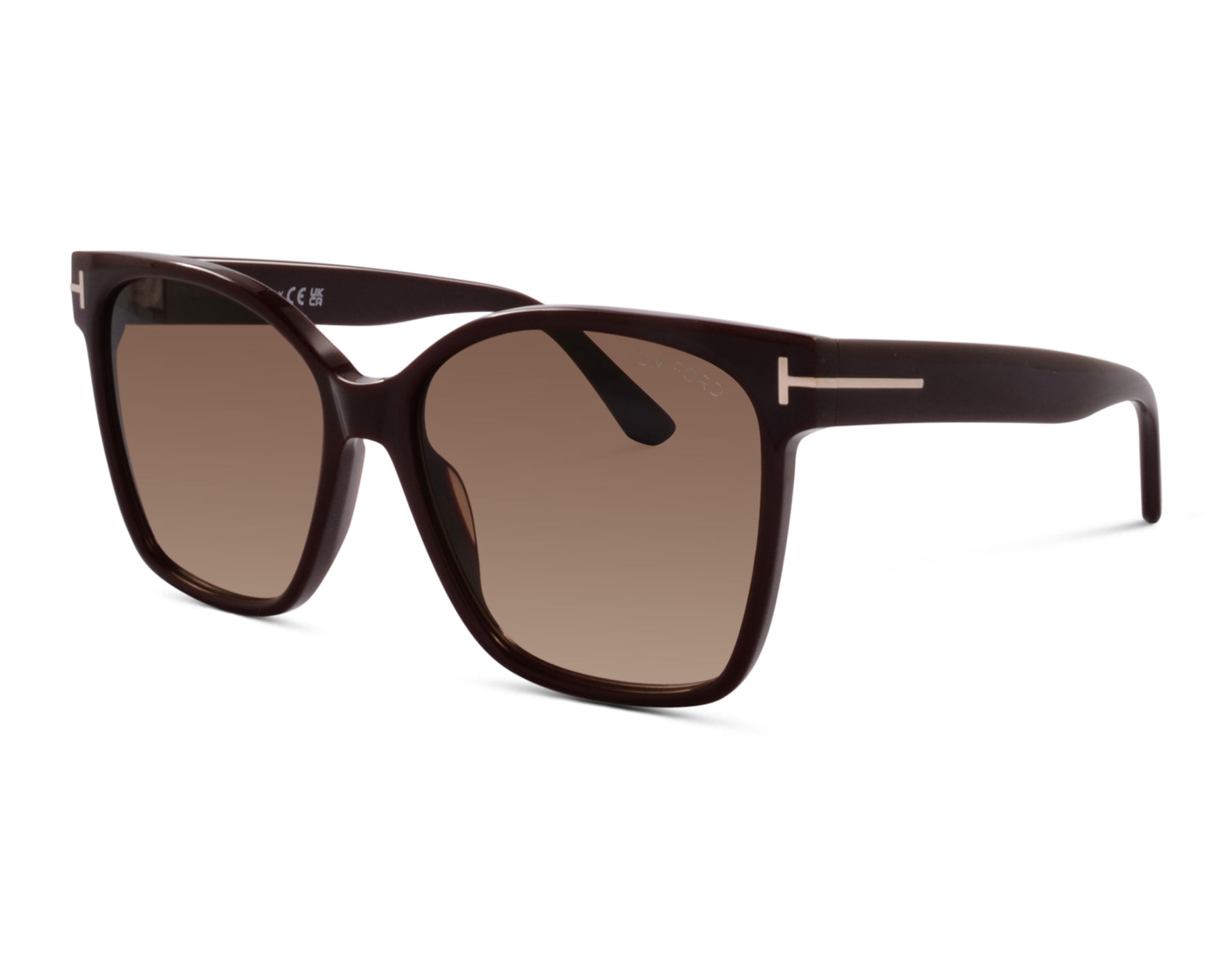 Tom Ford Iris-02 TF1312 69F 56 Bordeaux Glänzend