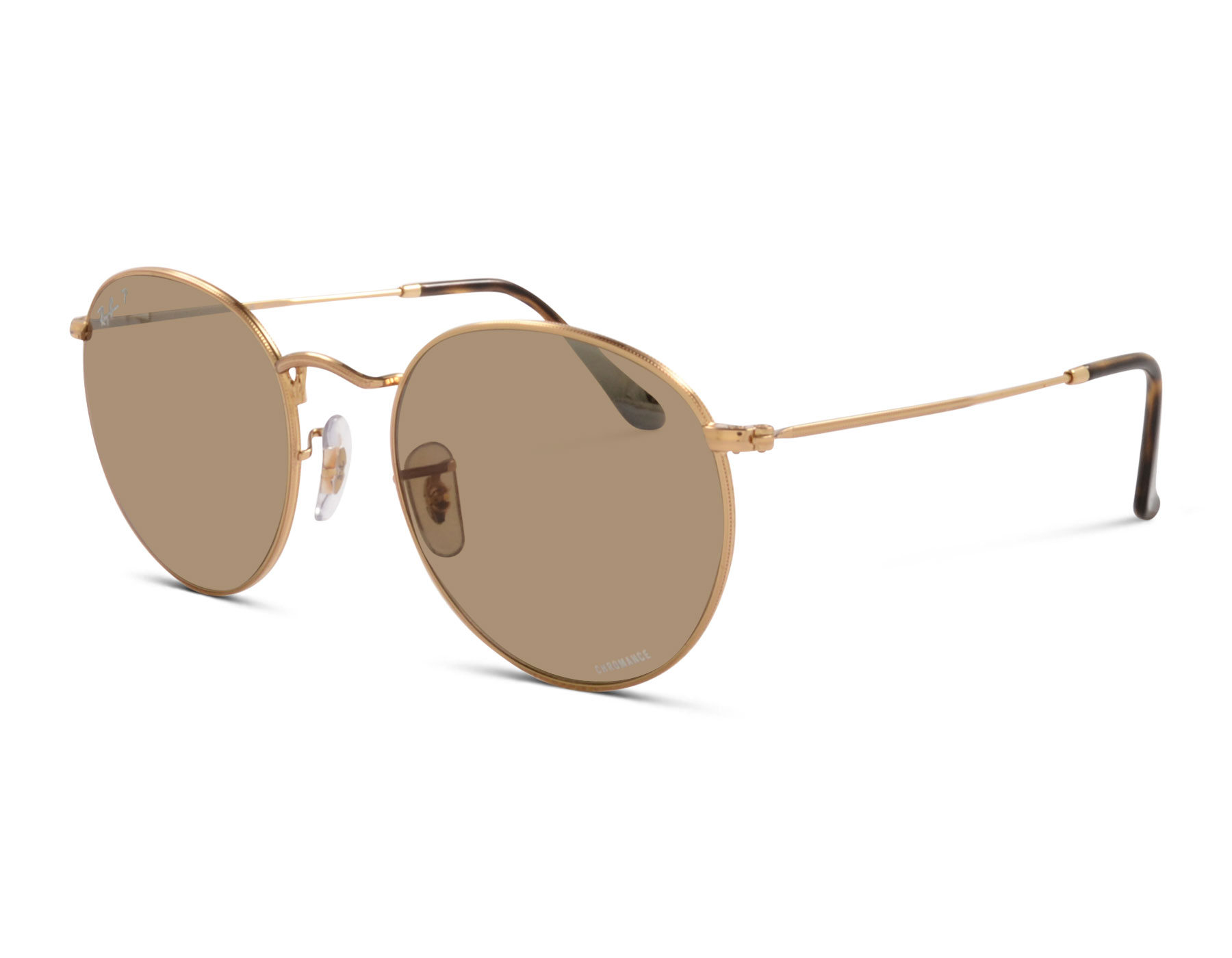 Ray-Ban Round Metal RB3447 001/G5 53 Goldfarben