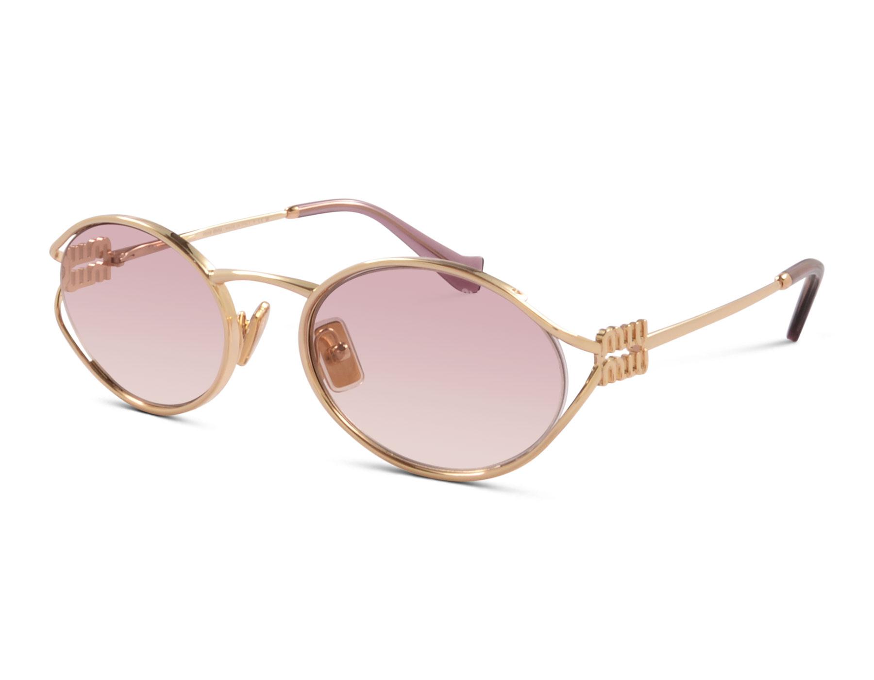 MIU MIU SMU 52Y 5AK-06S 54 Gold
