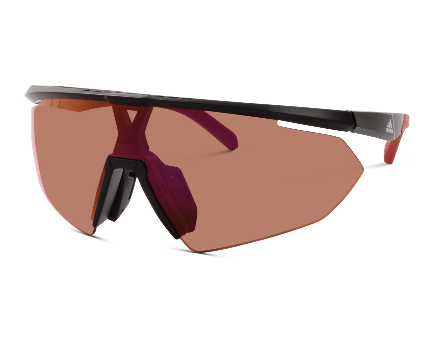 Adidas SP0015+ 01L Schwarz/Rot