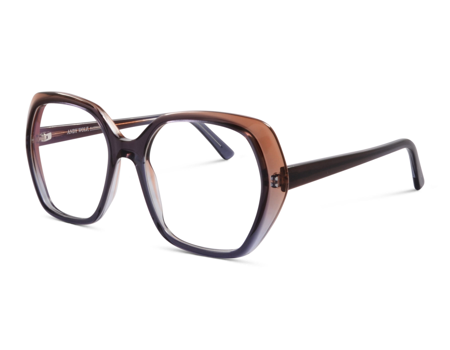 Andy Wolf 5158 02 52 Braun/Blau Transparent Verlauf