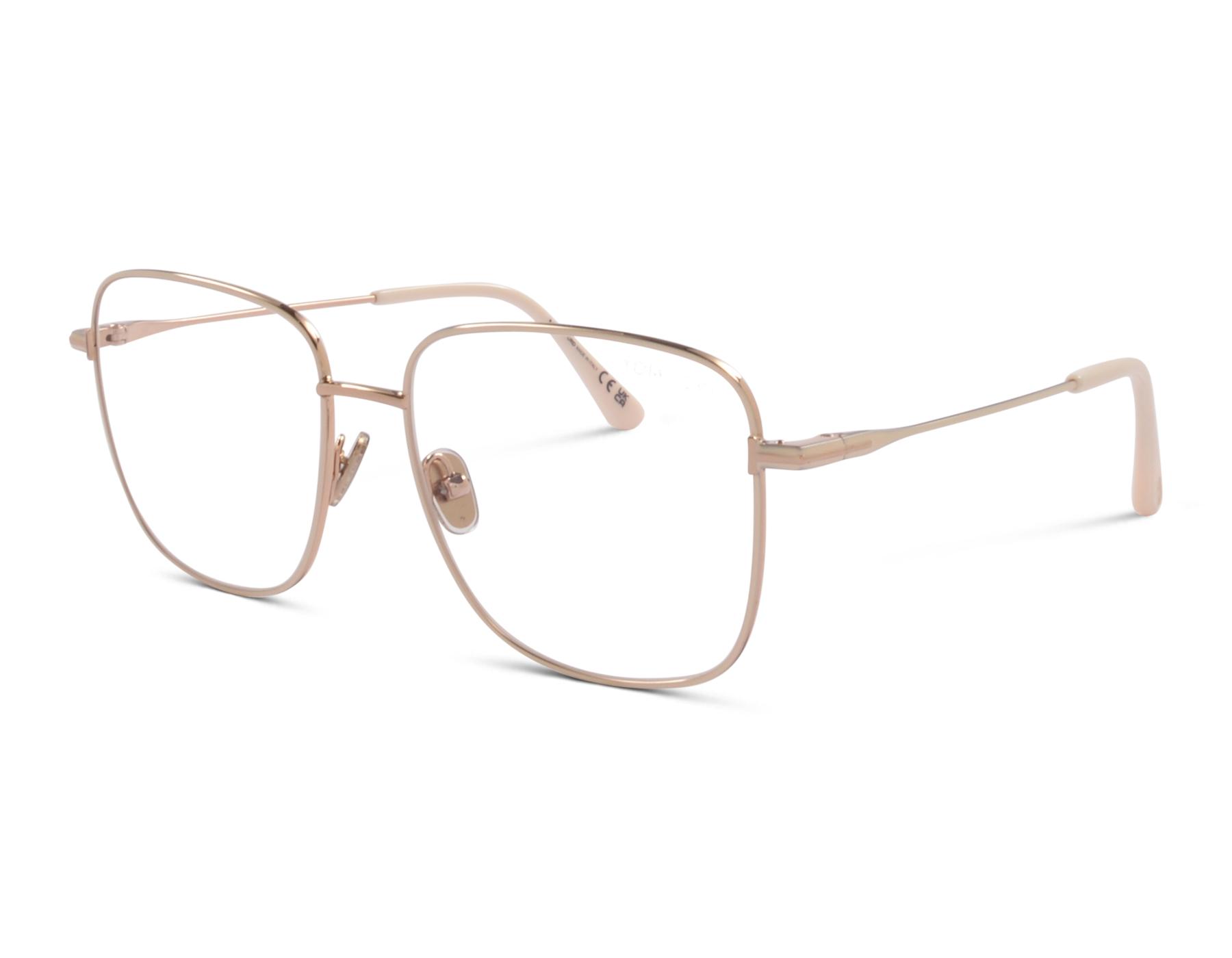 Tom Ford TF6136-B 025 56 Gold/Weiß