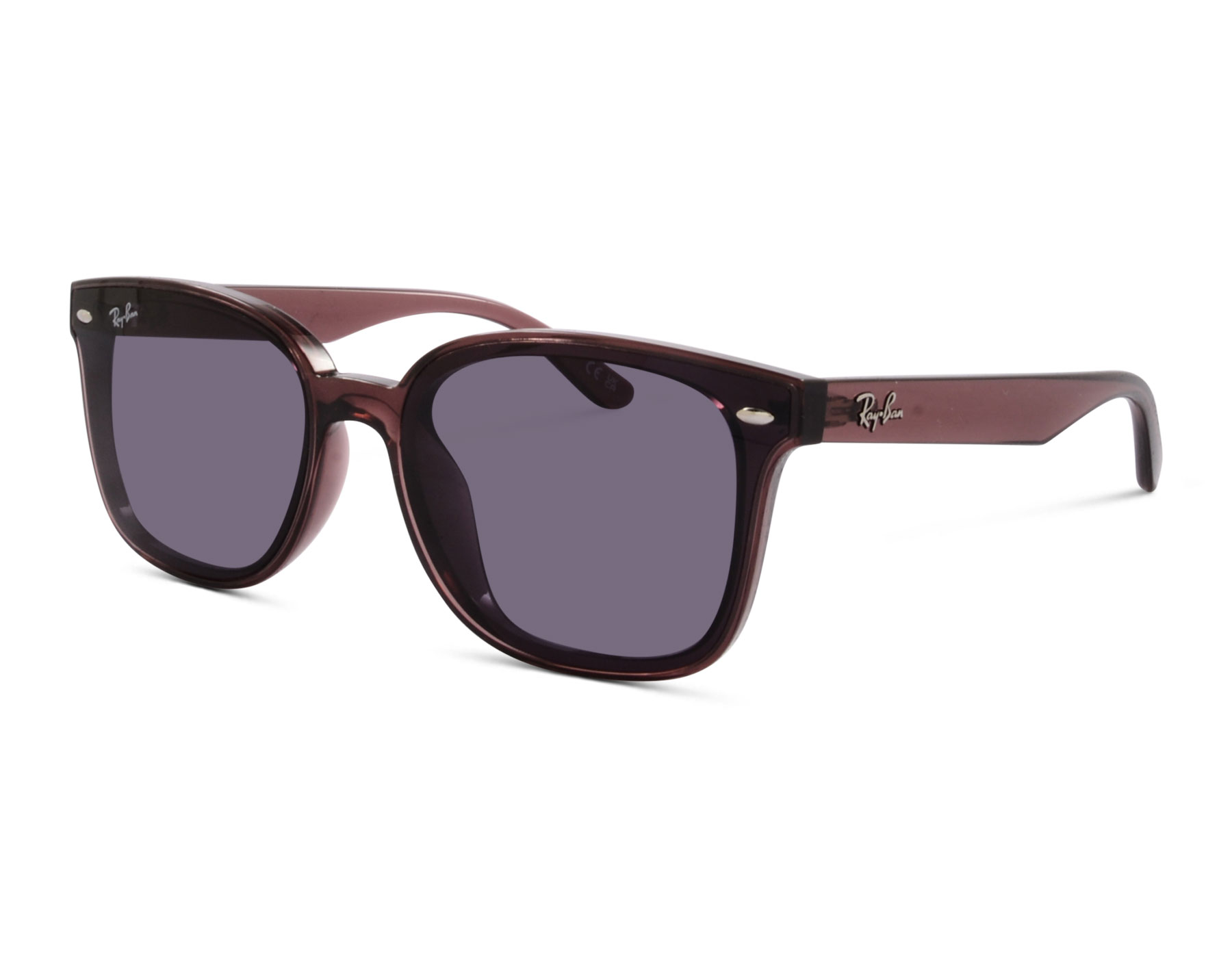 Ray-Ban RB4461D 6593/73 64 Dunkelbraun transparent