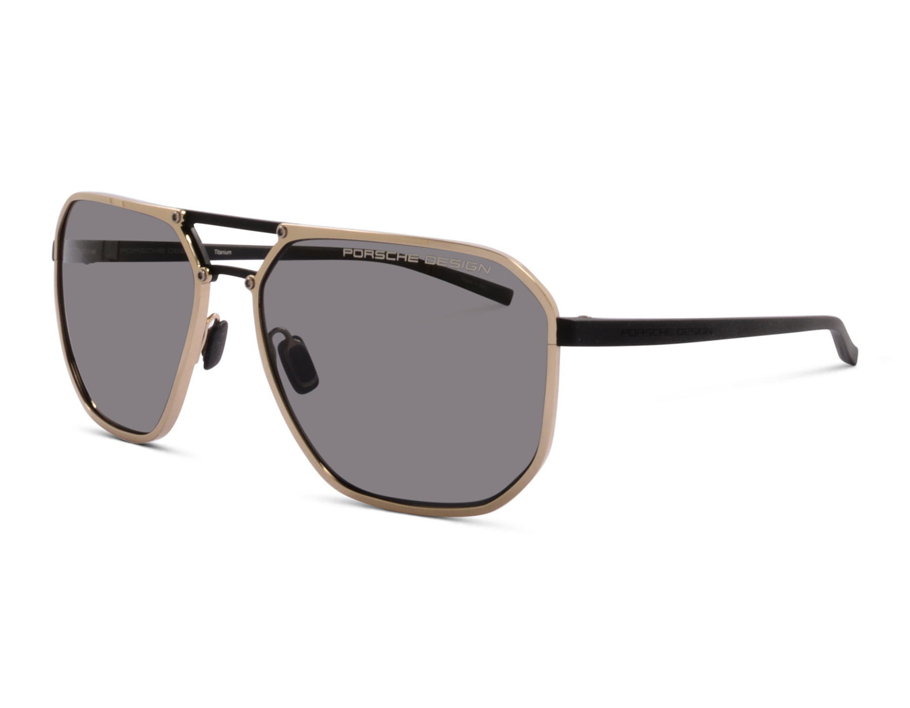 Porsche Design P8971 B 61 Schwarz matt/Gold
