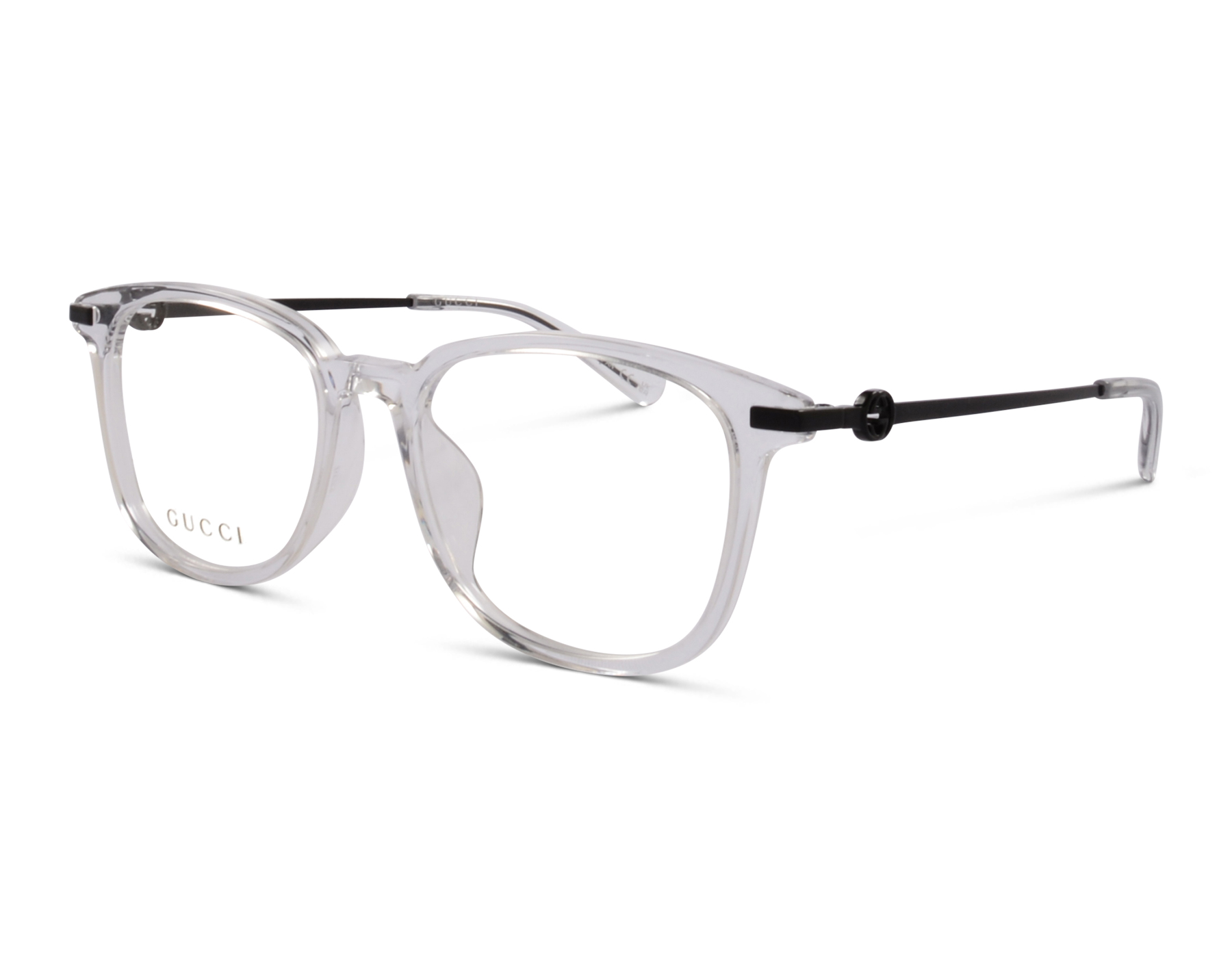 Gucci GG1745OA 003 53 Transparent/Schwarz