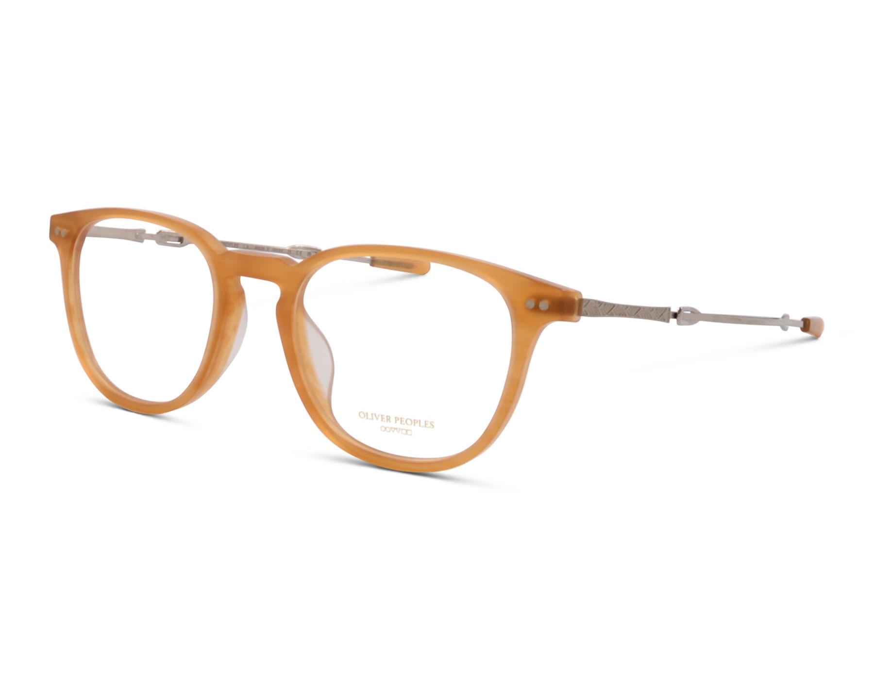 Oliver Peoples KELMORE OV5608U 1779 46 Halbmatt Goldwood/Silber gebürstet mit verstellbaren Bügeln