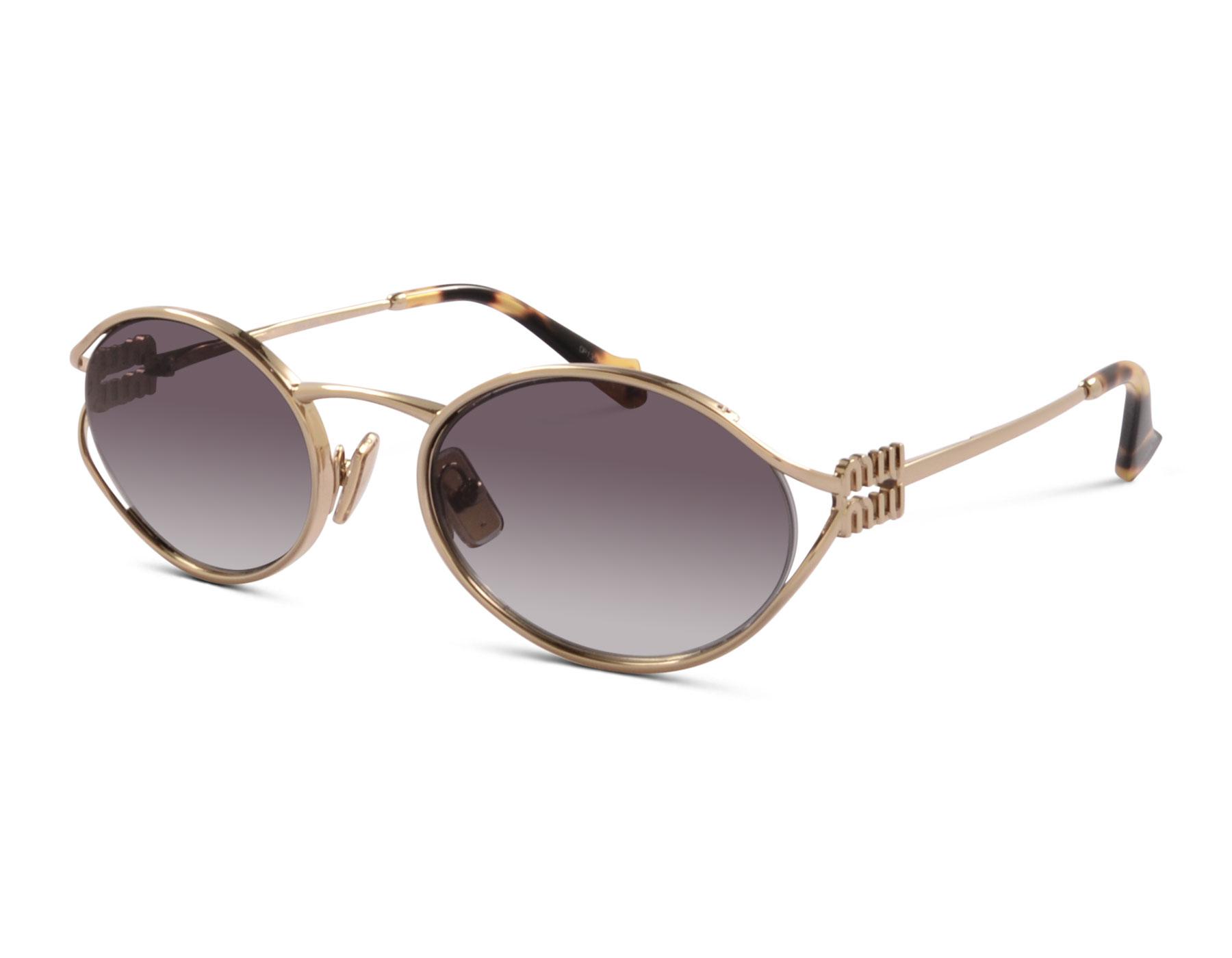 MIU MIU SMU 52Y ZVN-5D1 54 Gold