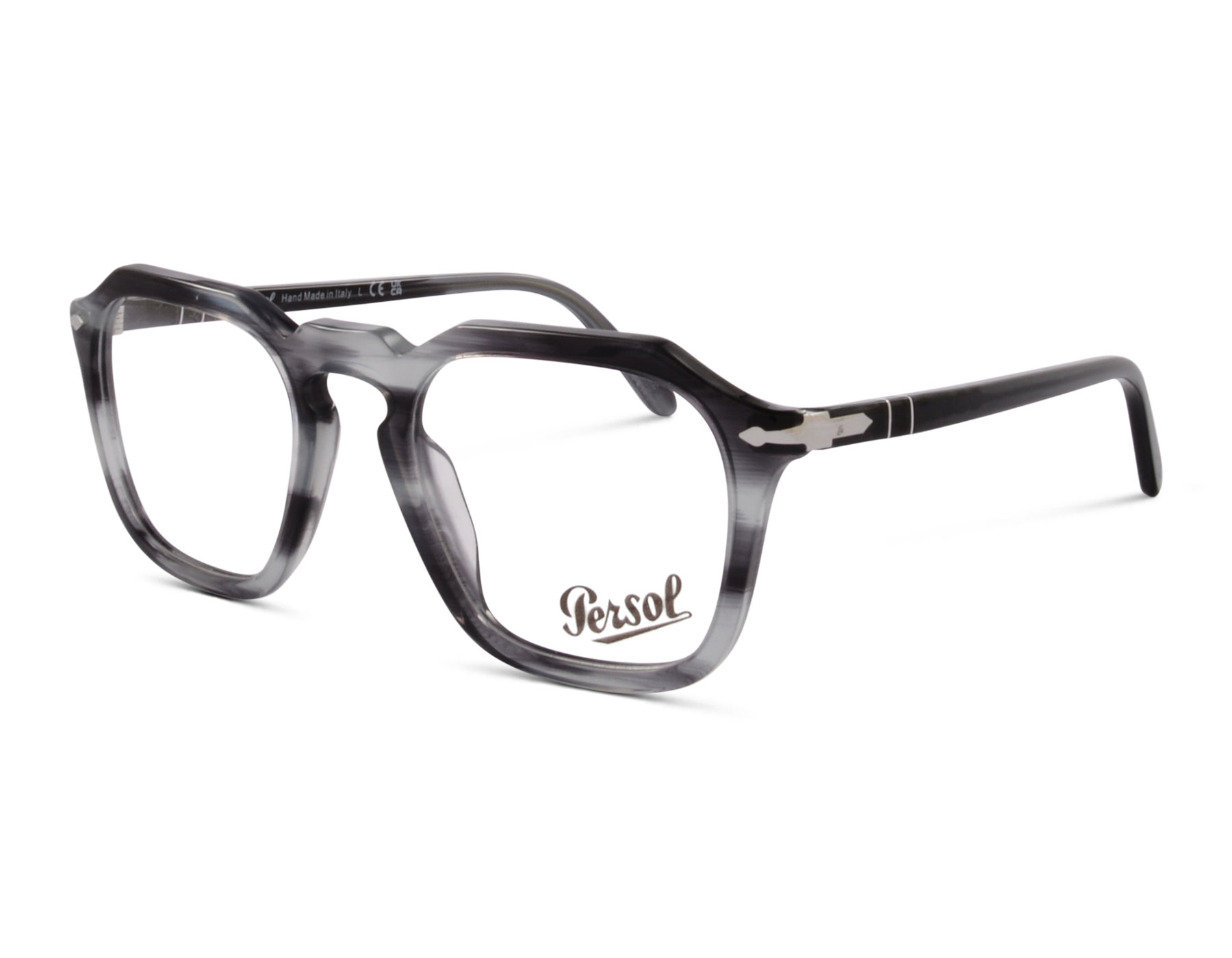 Persol P3292-V 1192 50 Grau gestreift
