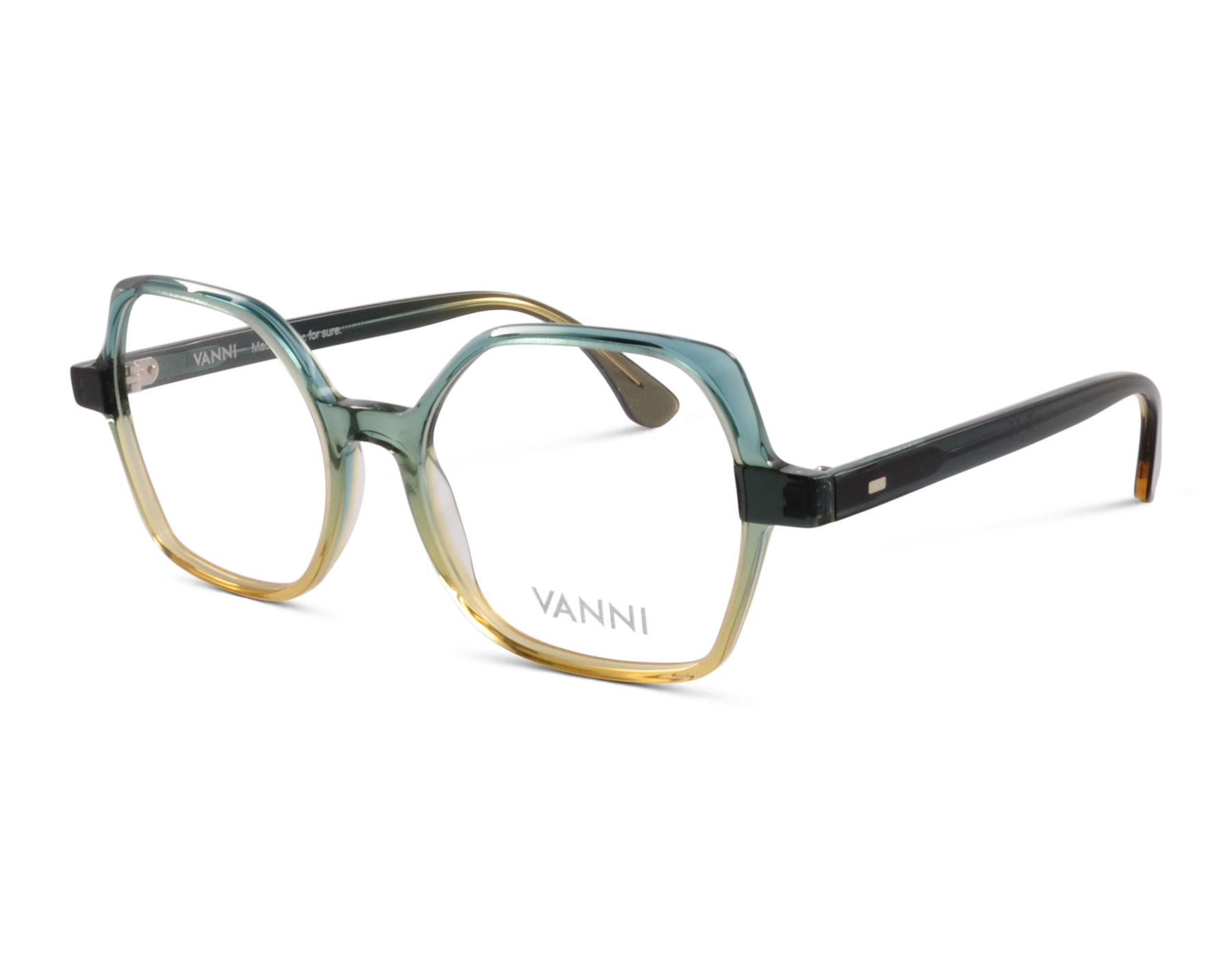 VANNI V1668 A33 52 Türkis/Gelb