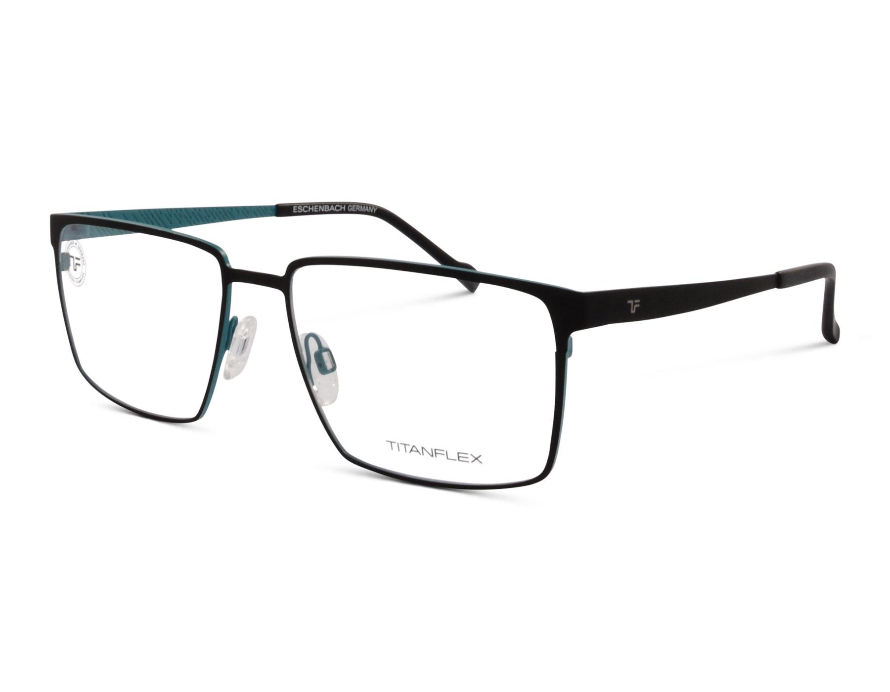 Eschenbach TITANflex 822034 10 57 Schwarz matt/Petrol