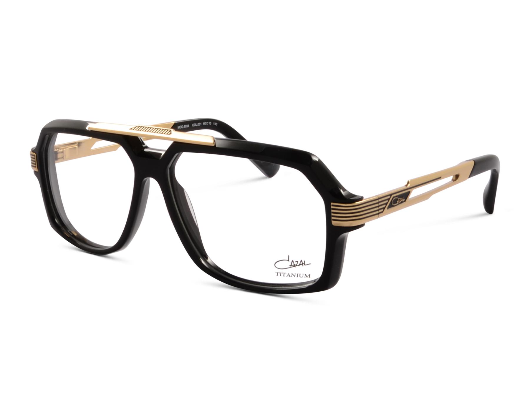 Cazal 6034 001 60 Schwarz/Gold