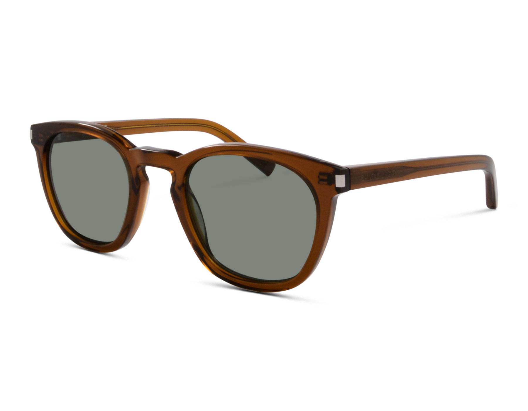 Saint Laurent SL 28S 057 49 Braun Transparent