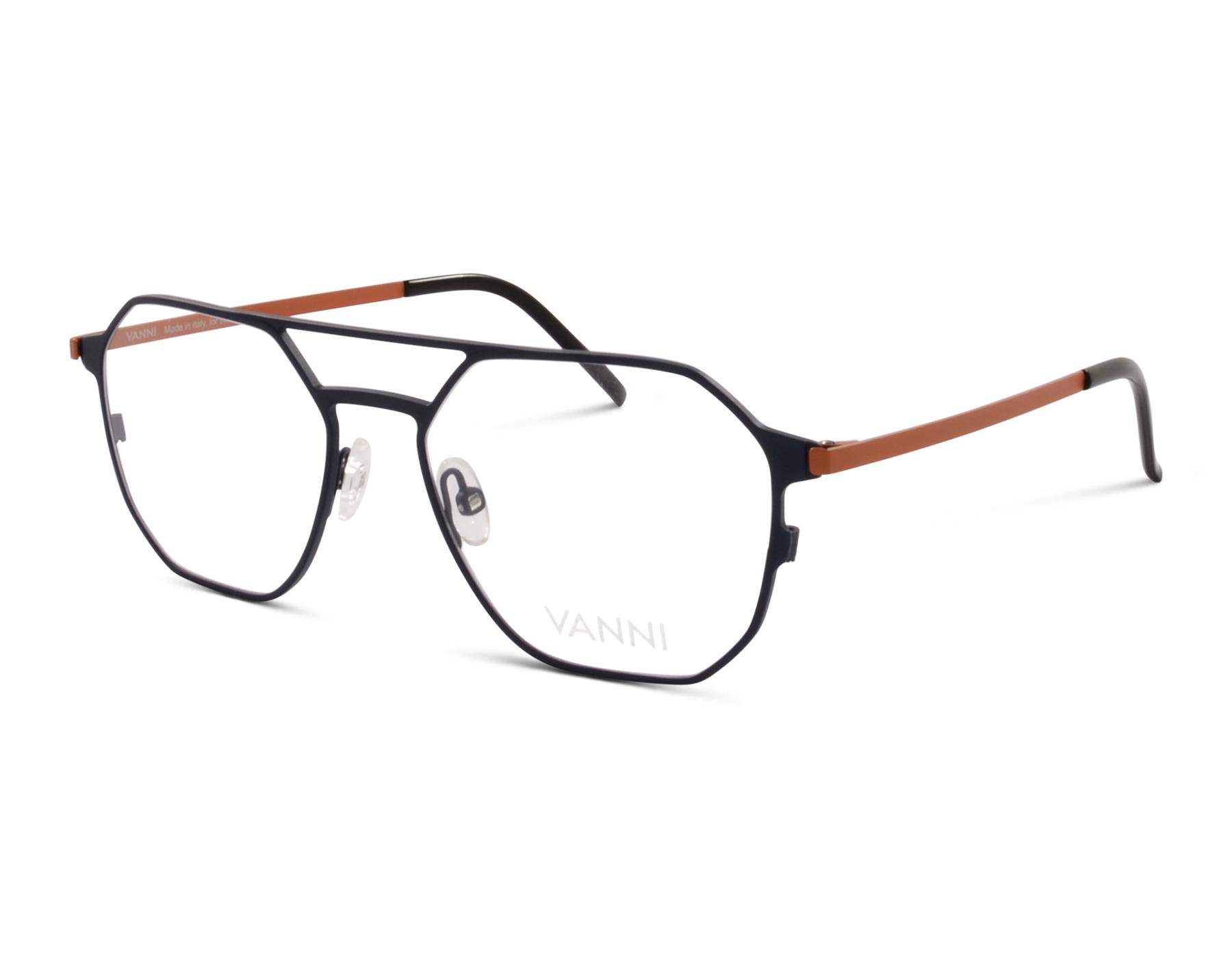 VANNI V4465 C43 52 Dunkelblau/Orange matt